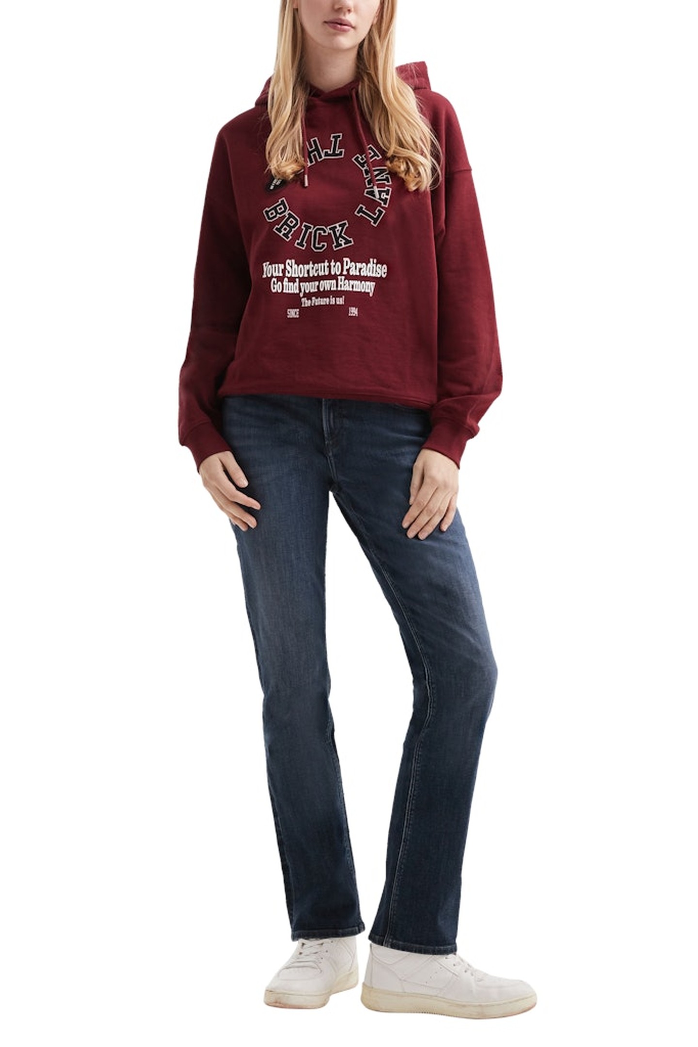 S.OLIVER-QS SWEATSHIRTS BURGUNDY 2