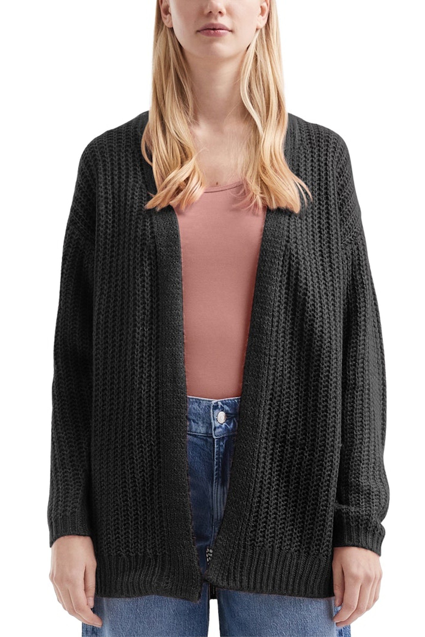 S.OLIVER-QS CARDIGAN BLACK 1