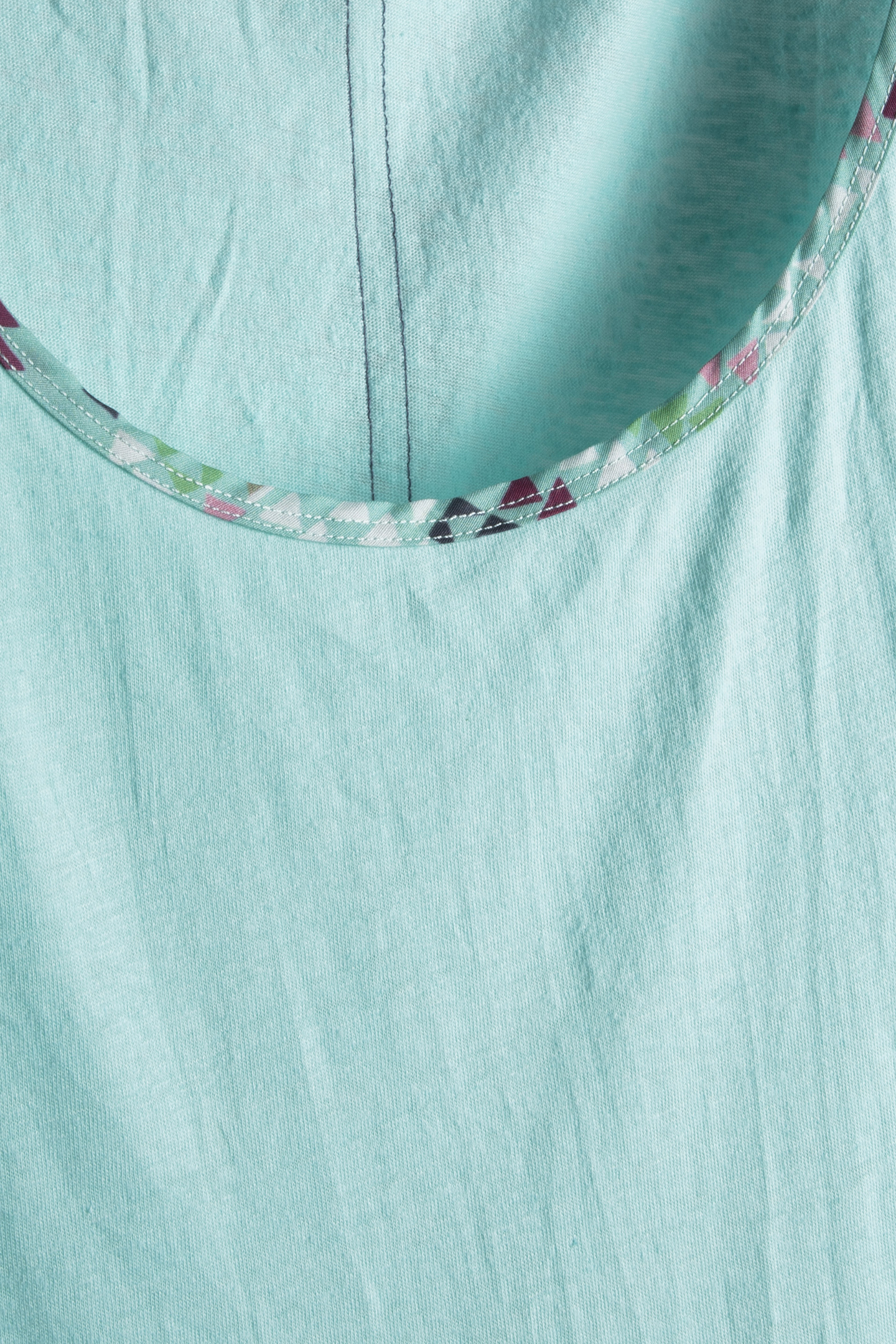 NOVA LINEN MIX VEST BRIGHT BLUE 4