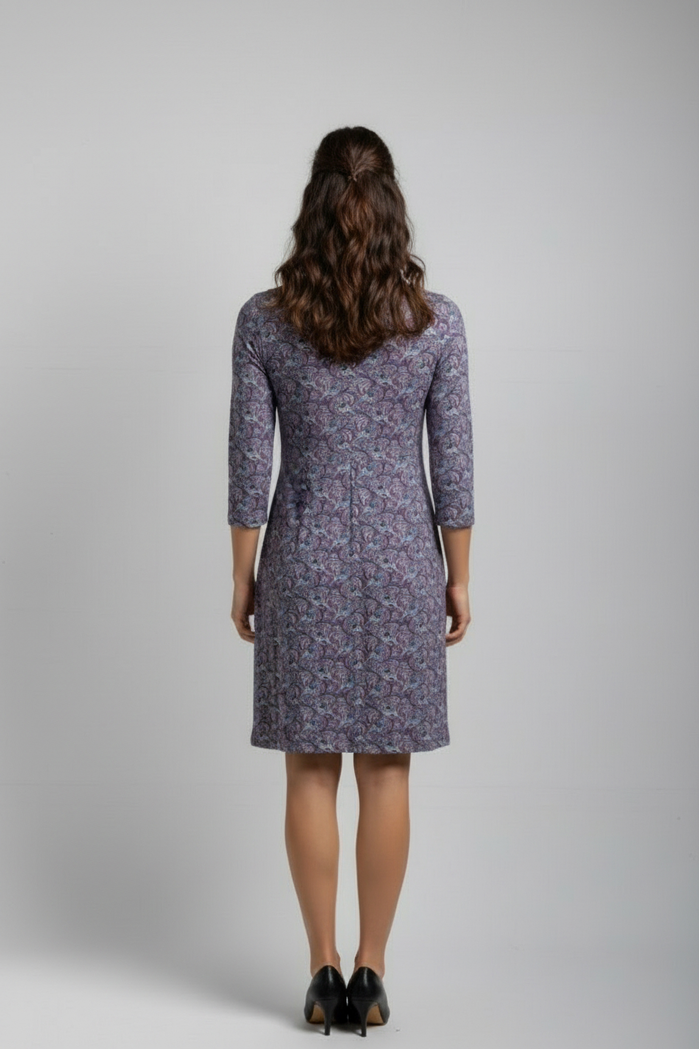 PIPPY LONG LINE TOP PLUM PRINT 2