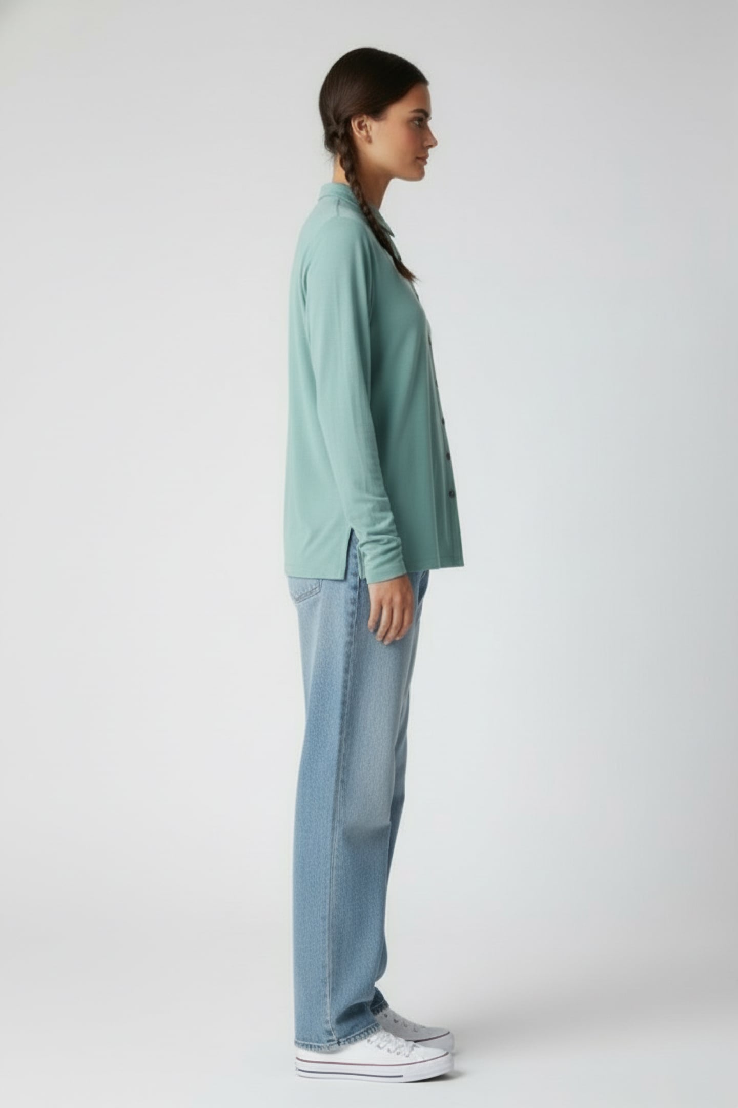 COSMIC JERSEY SHIRT MID TEAL 3