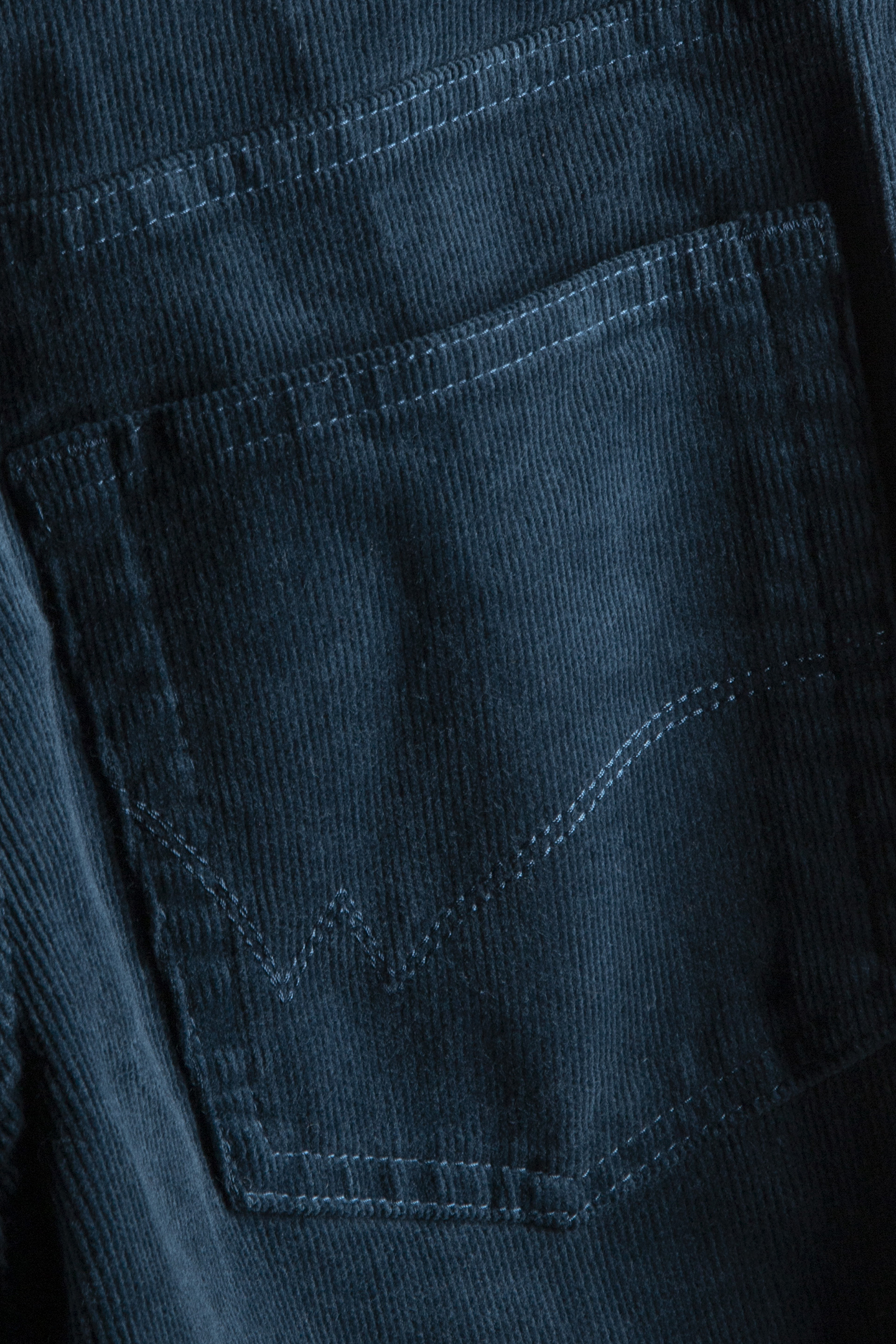 BROOKE CORD TROUSER DARK TEAL 4