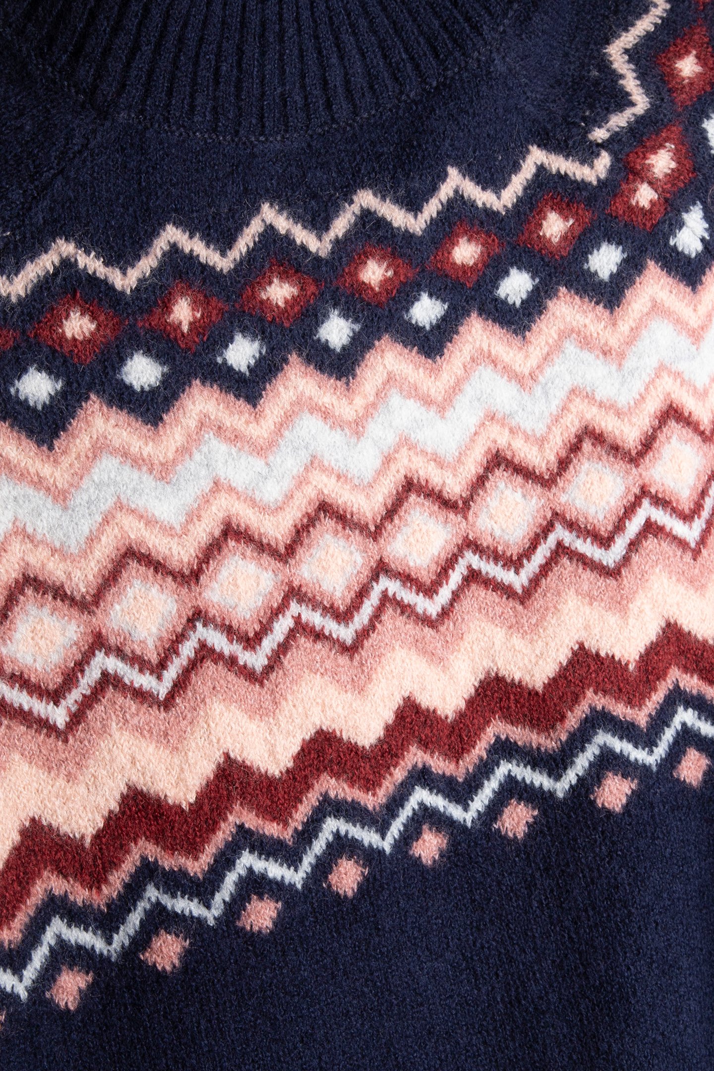 FAIRISLE JUMPER NAVY MULTI 4