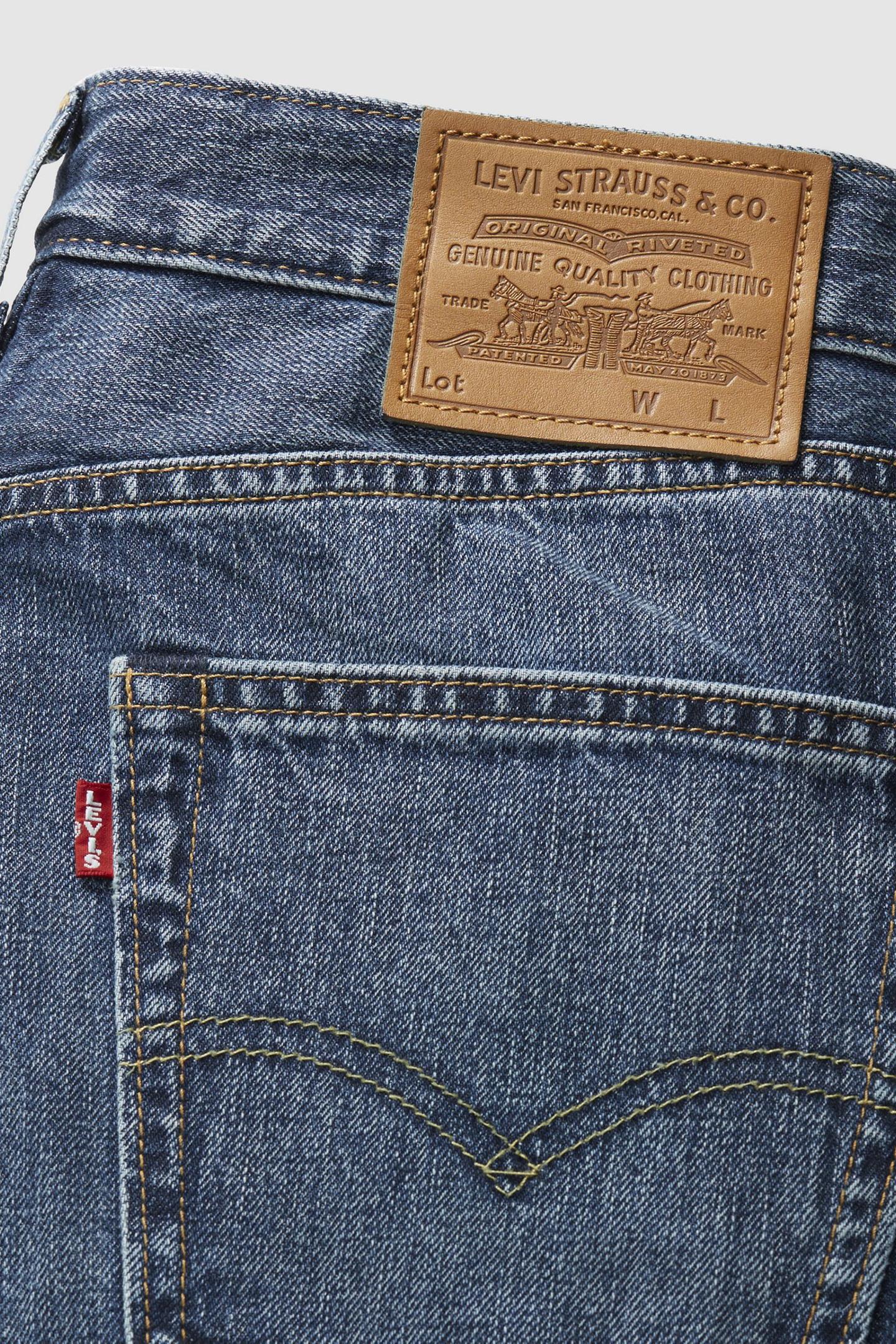 505™ REGULAR SELVEDGE JEANS DARK INDIGO 6