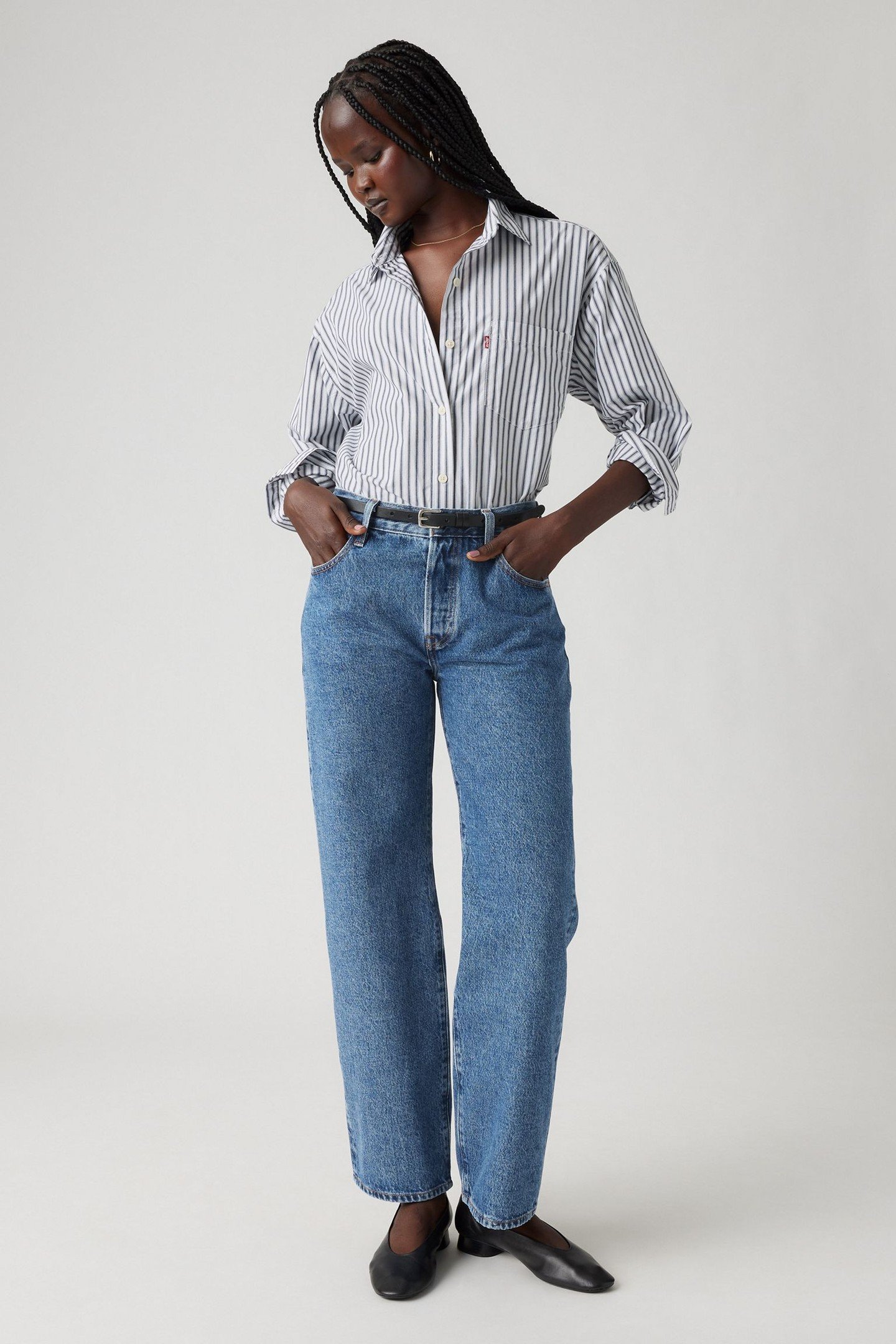 501® 90'S ANKLE JEANS MED INDIGO 2