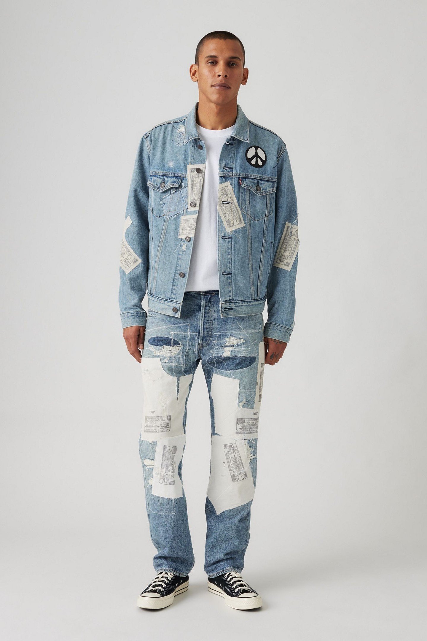 501® ORIGINAL JEANS MED INDIGO 1