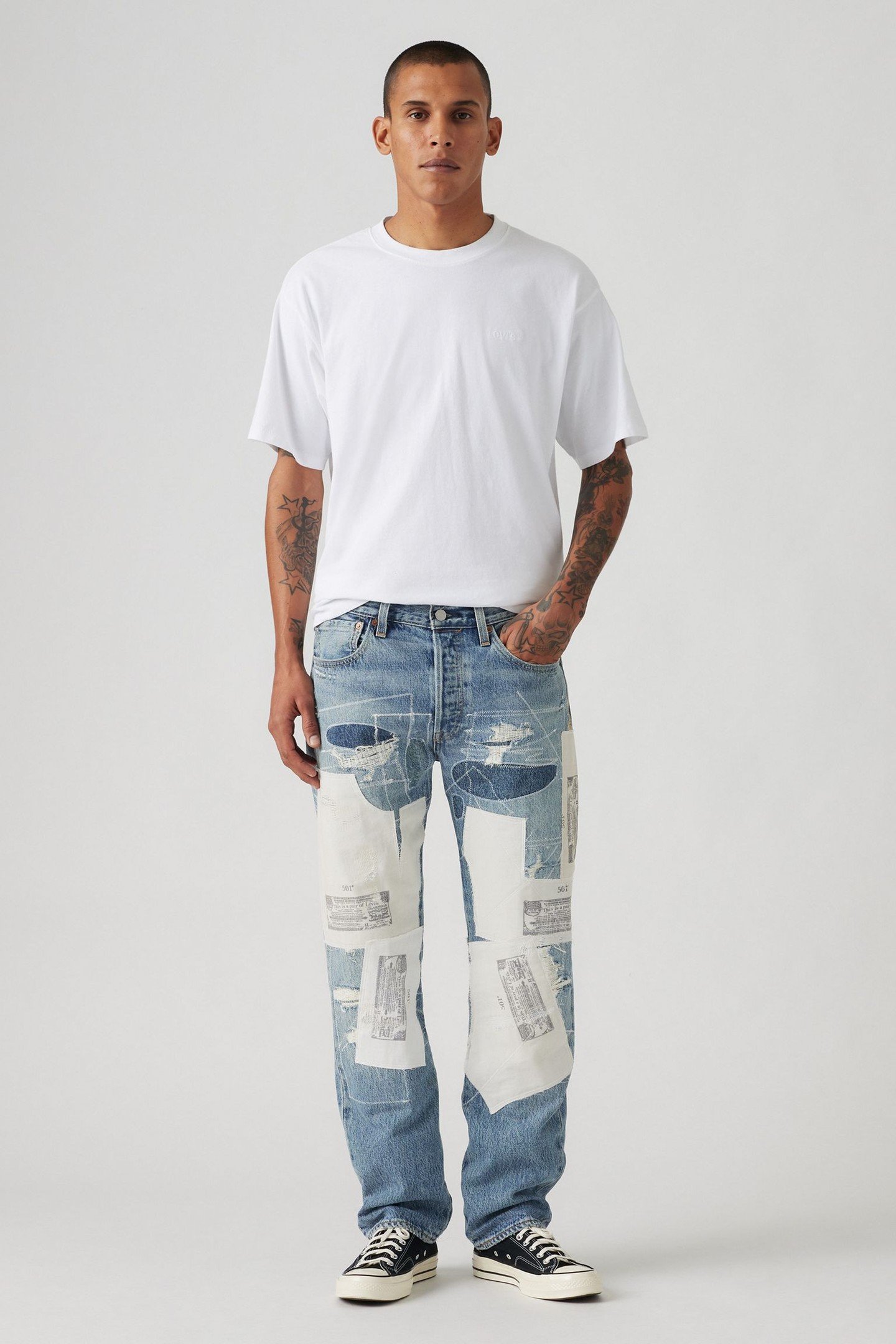 501® ORIGINAL JEANS MED INDIGO 5