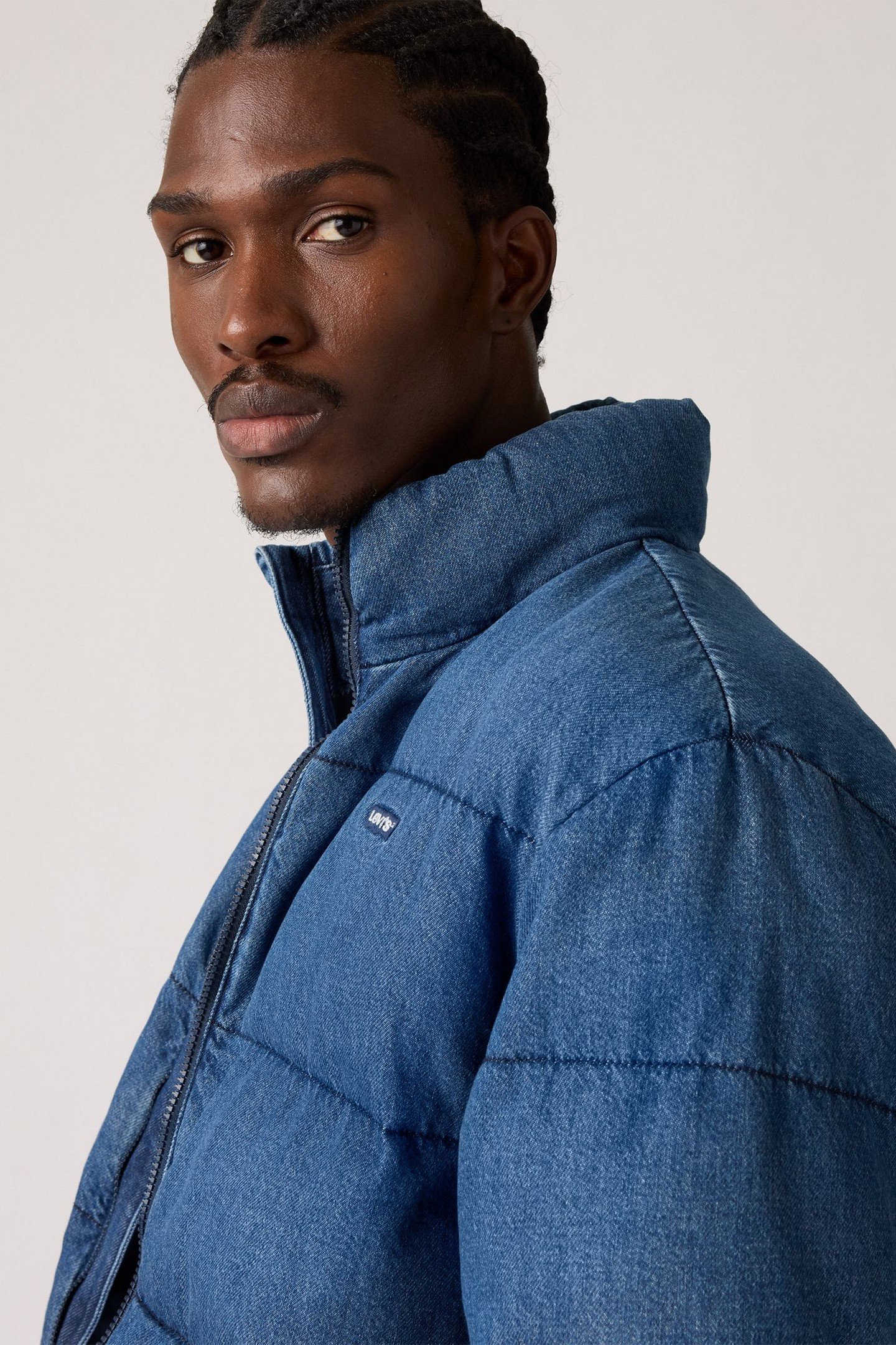 PIEDMONT SHORT PUFFER JACKET DARK INDIGO 3