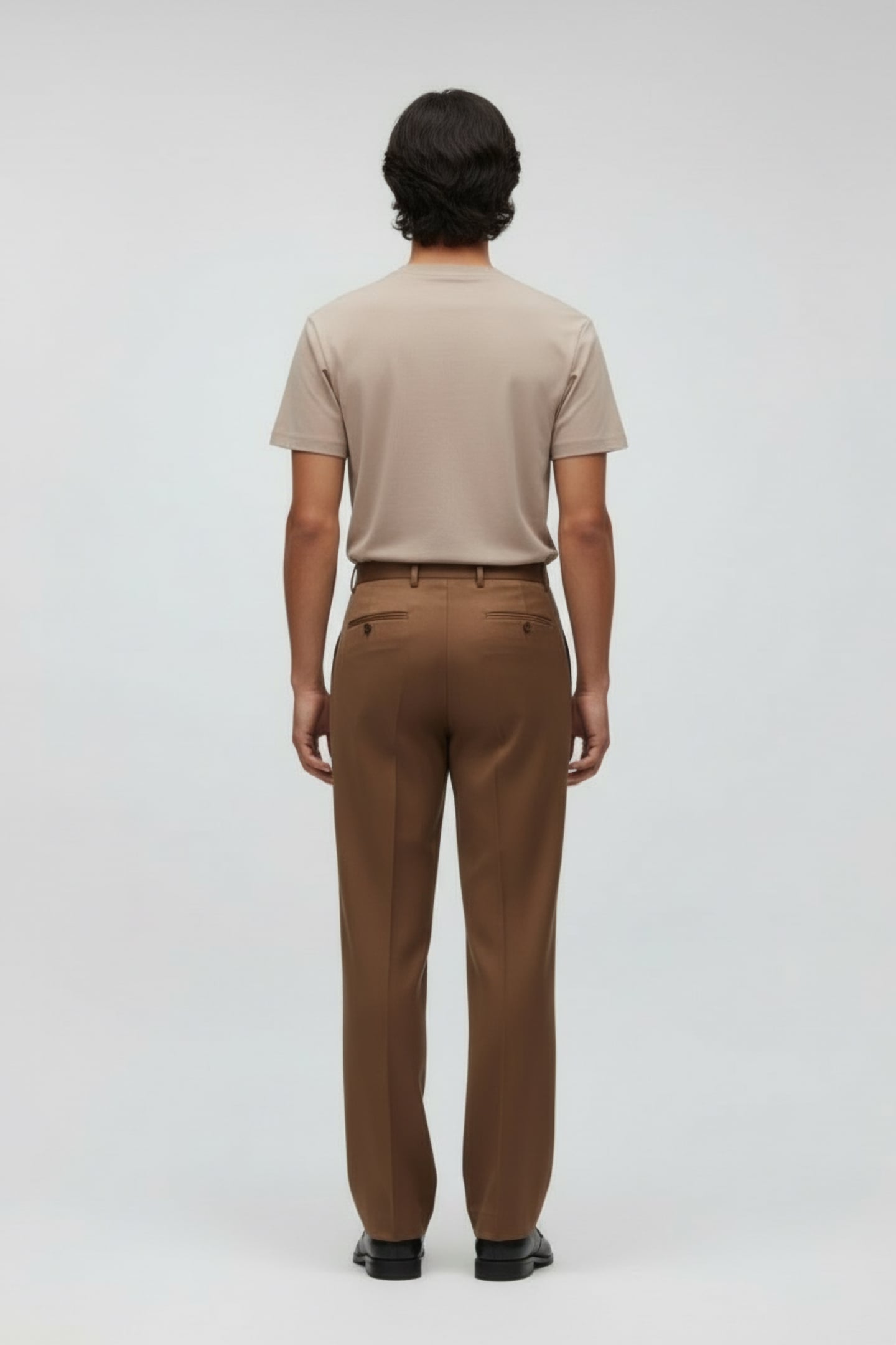 Q+ REGULAR FIT T-SHIRT WARM TAUPE 2