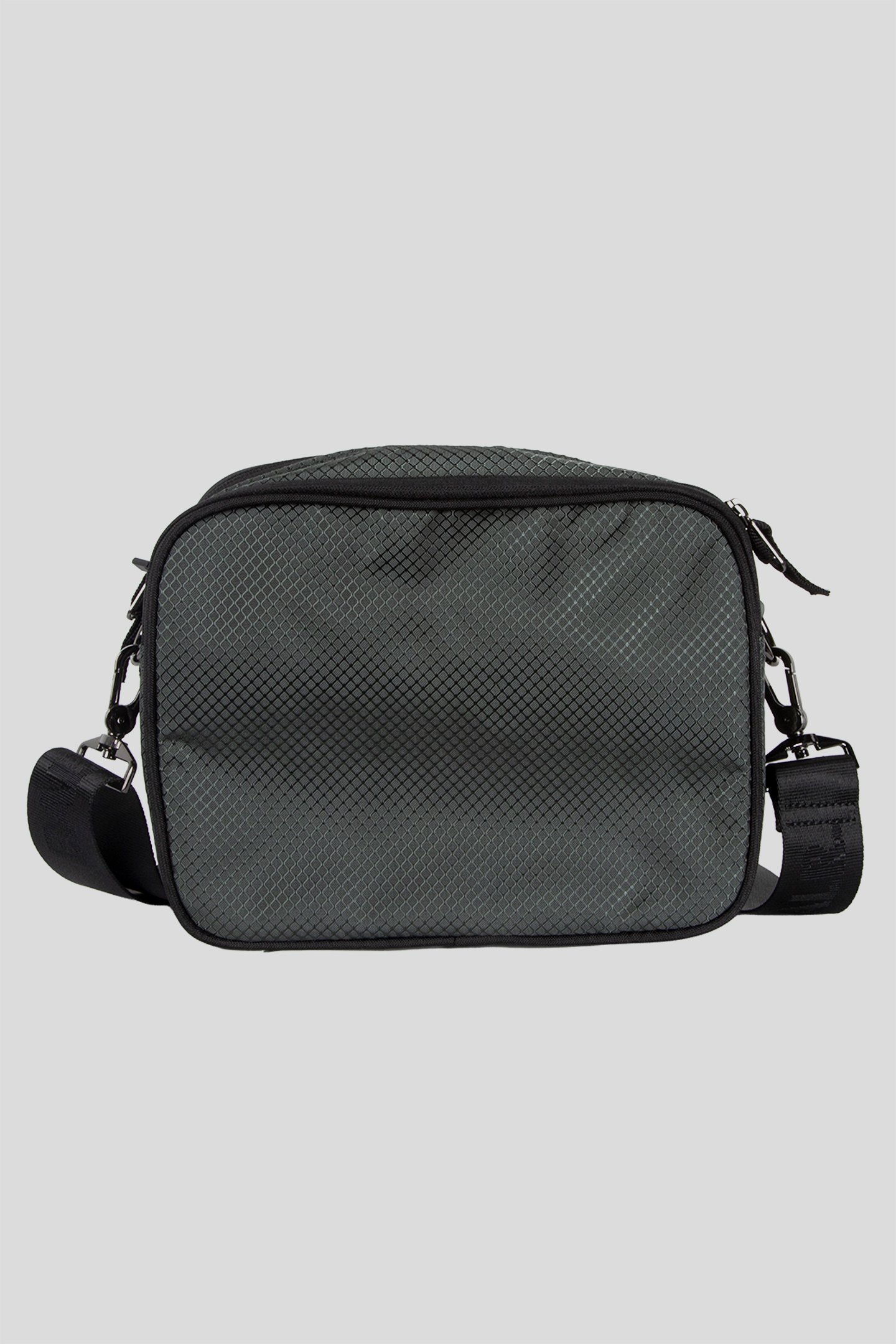 SALERNO RIPSTOP SHOULDER BAG JET BLACK 4