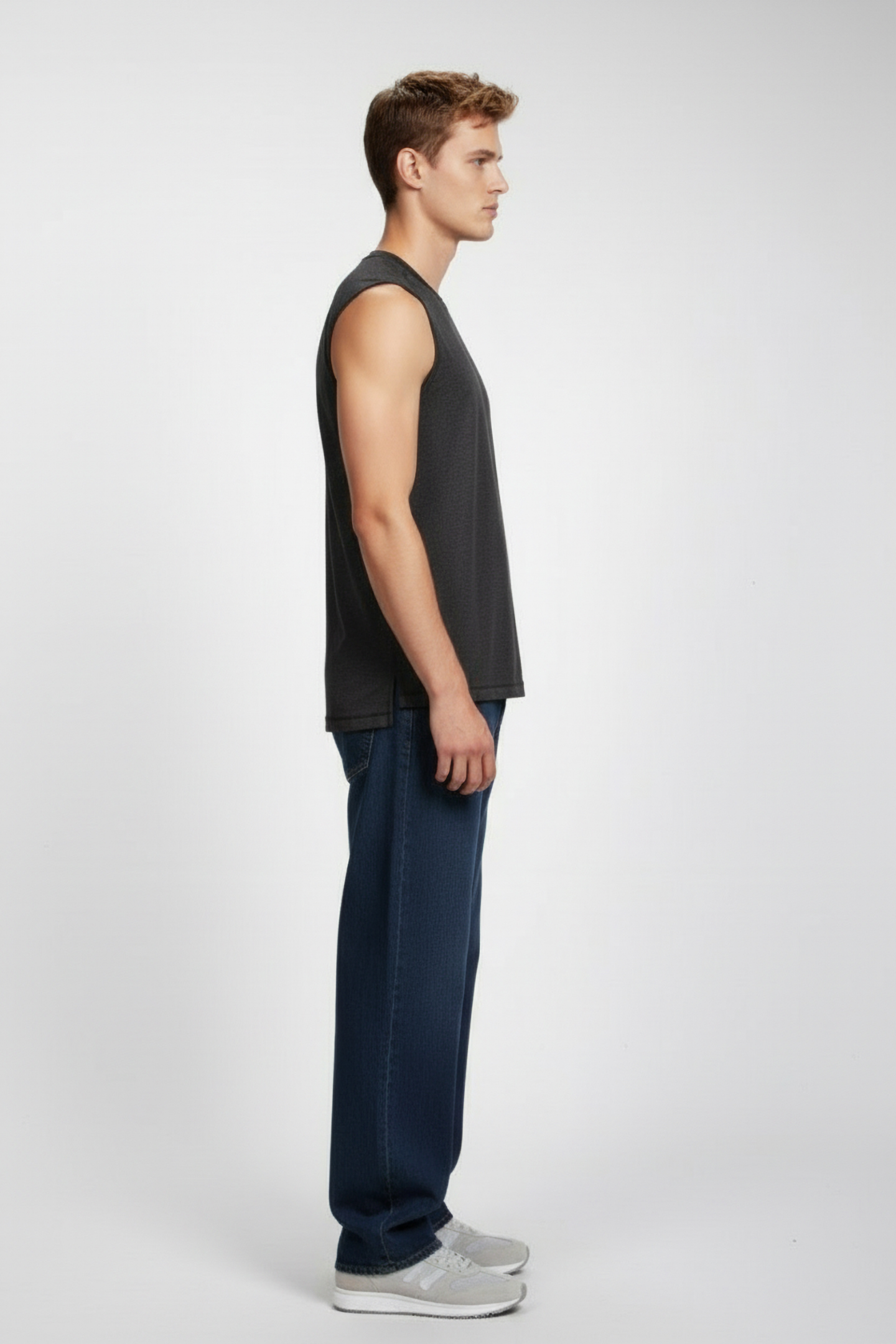 ATHLETIC TANK BLACK 3