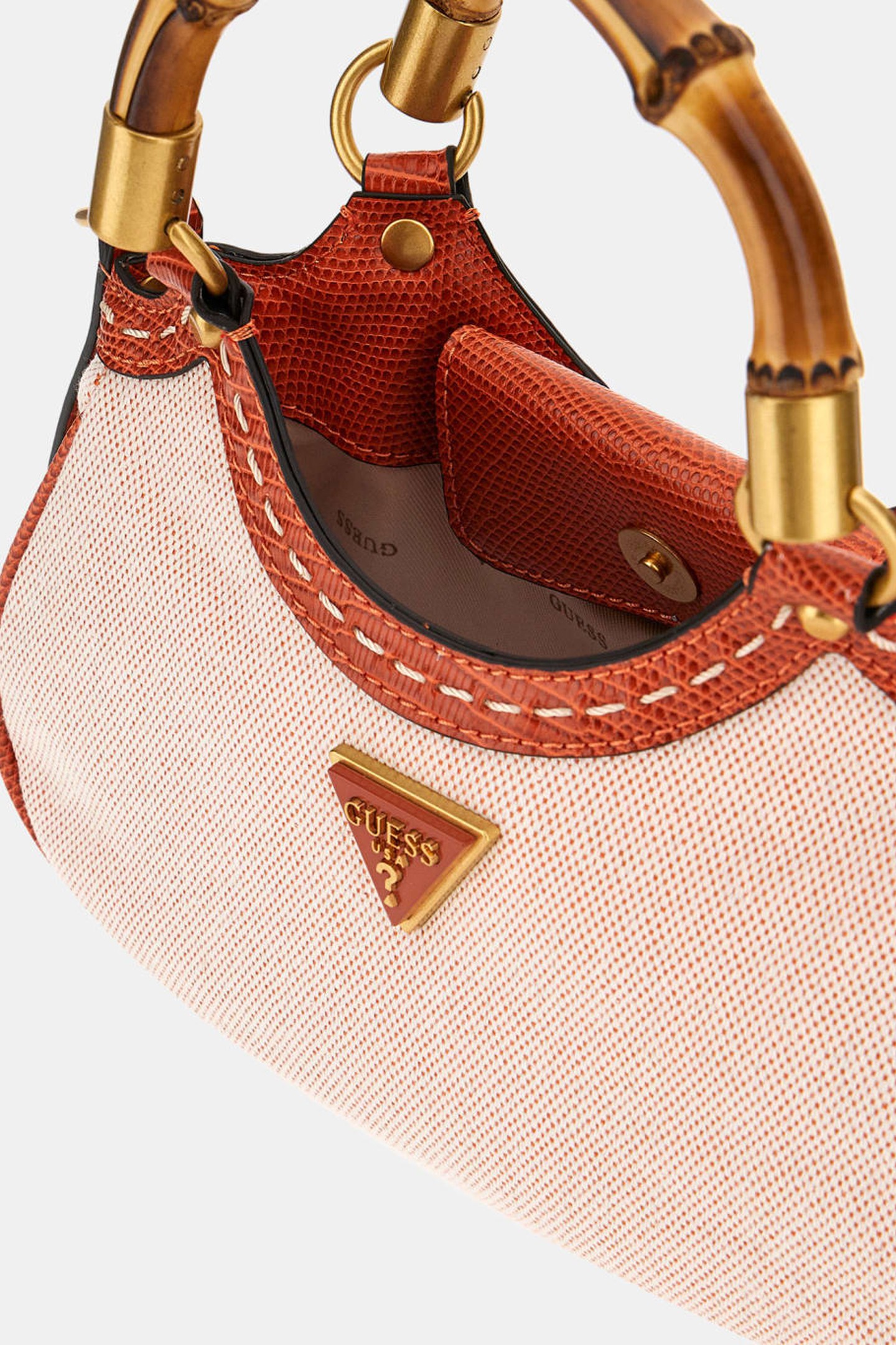 ZABRY BAMBOO SATCHEL ORANGE 7