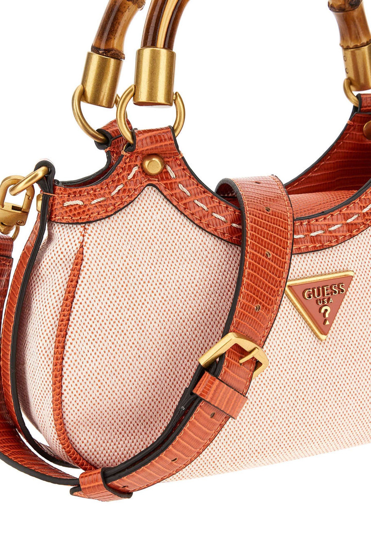 ZABRY BAMBOO SATCHEL ORANGE 10