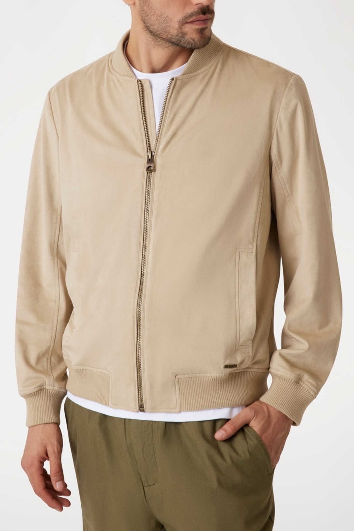 SUEDE BOMBER PROSECCO 10