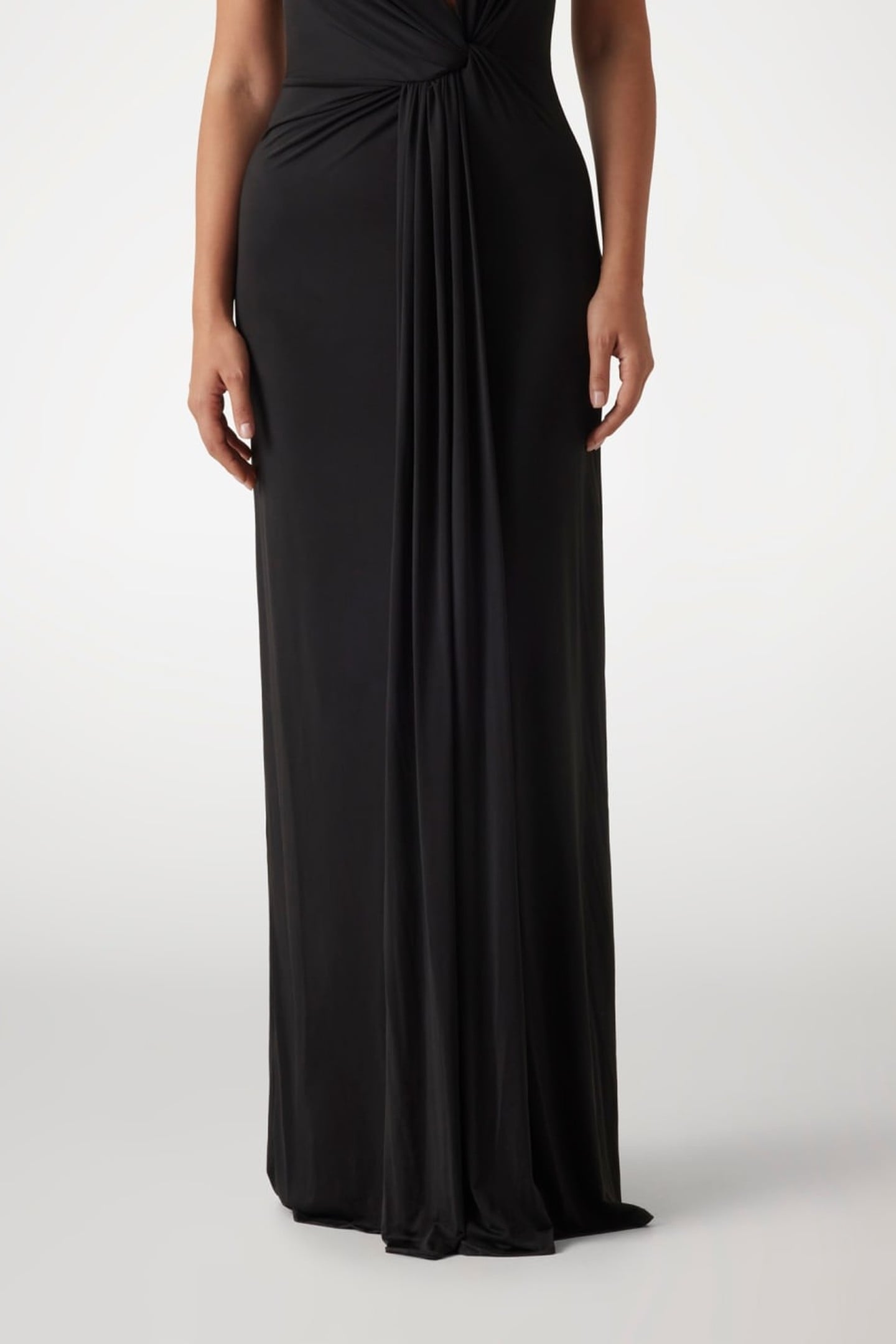 MARCIANO BY GUESS ALVA KNOT DRESS JET BLACK A996 3