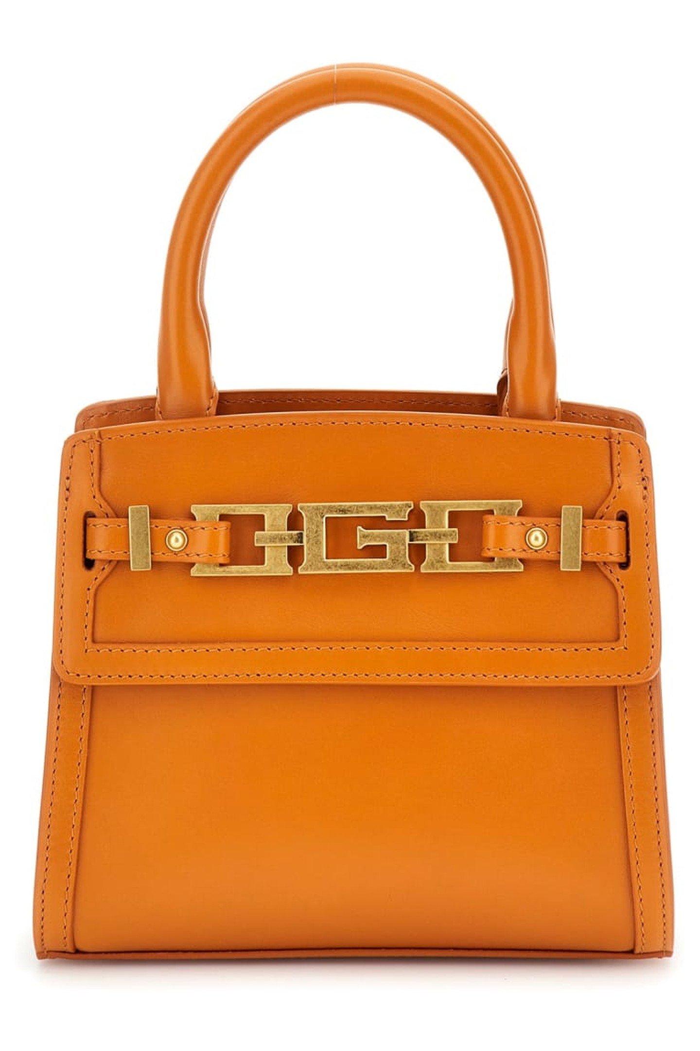 CRISTINA SMALL SATCH ORANGE 8