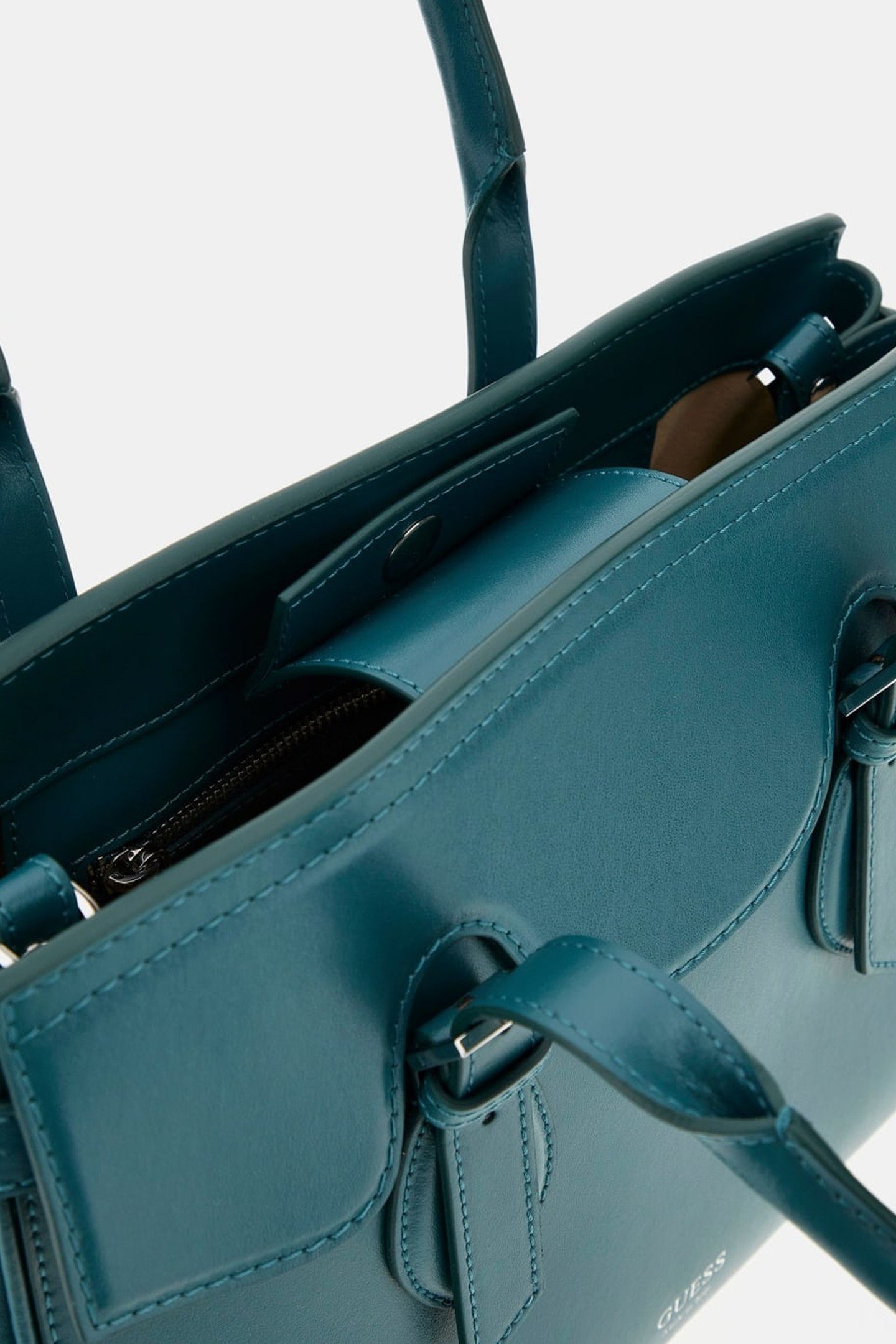 DIANA MAXI SATCHEL CHROME GREEN 8