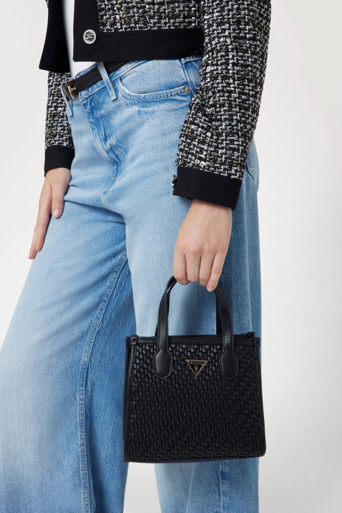 SILVANA 2 COMP TOTE BLACK 6