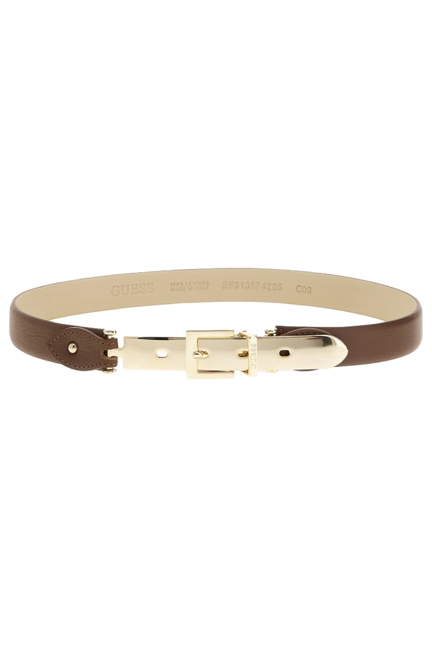 ALIA WAIST LEATHER B COGNAC 1
