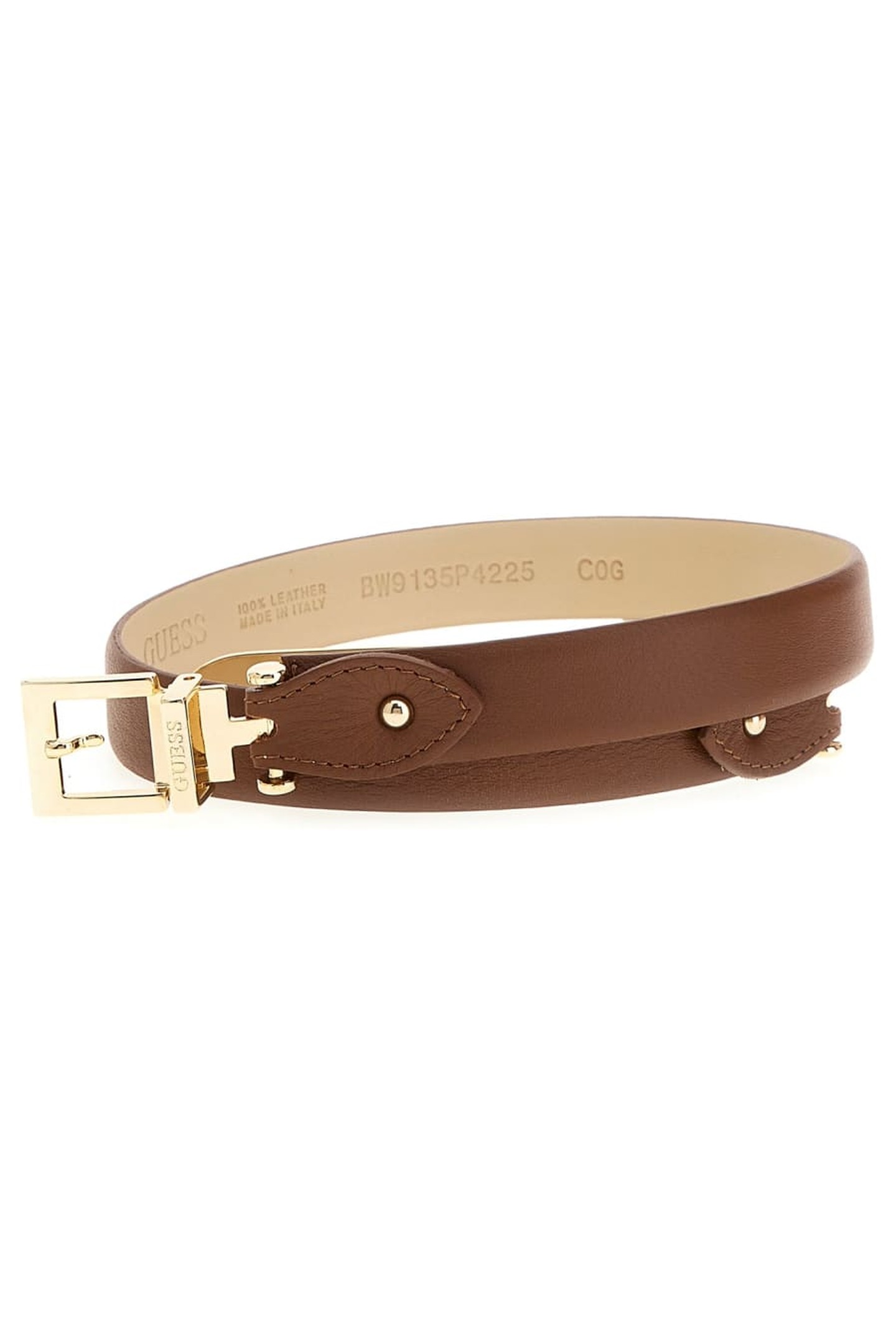 ALIA WAIST LEATHER B COGNAC 5