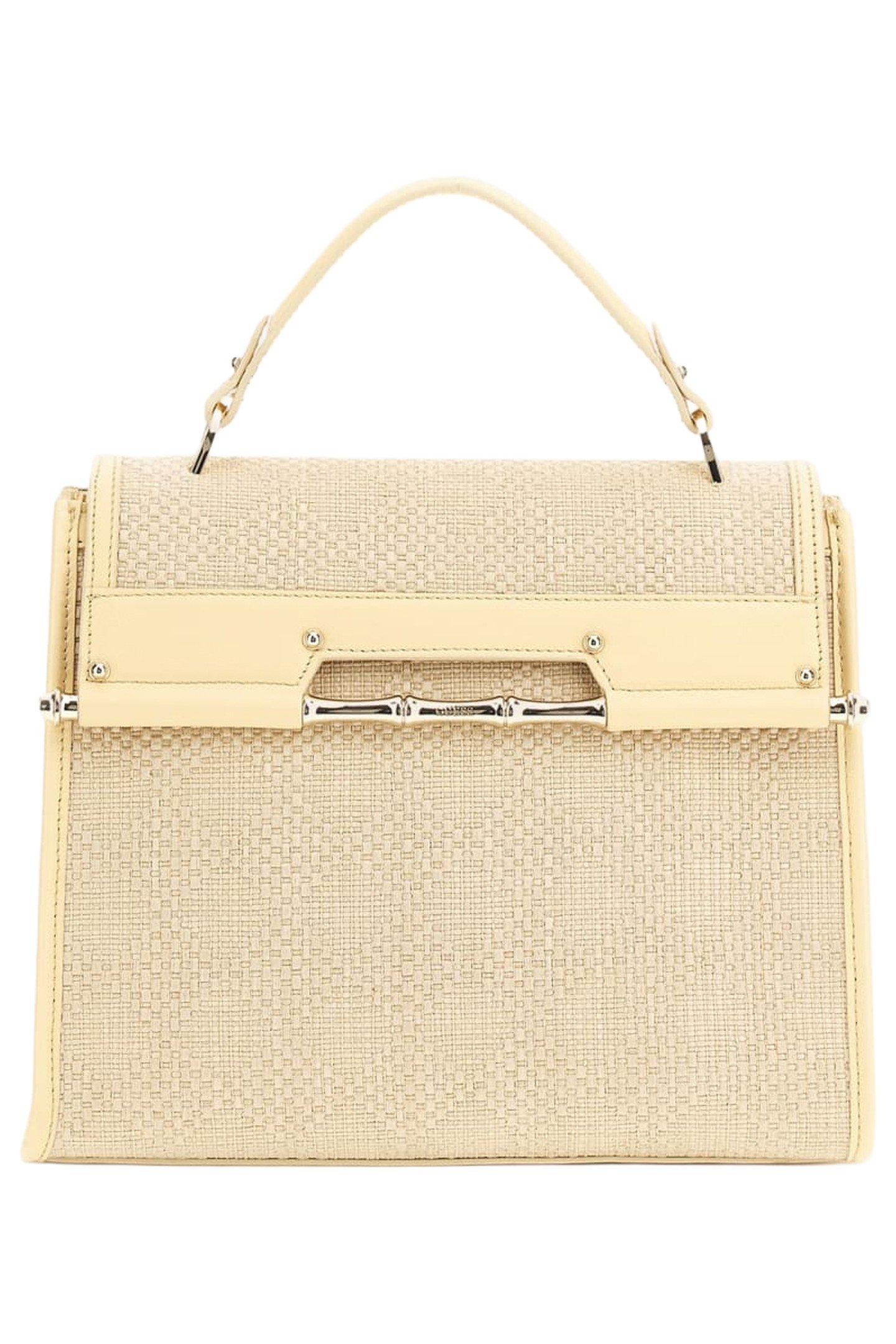 IRIS TOP HANDLE FLAP ECRU' 6