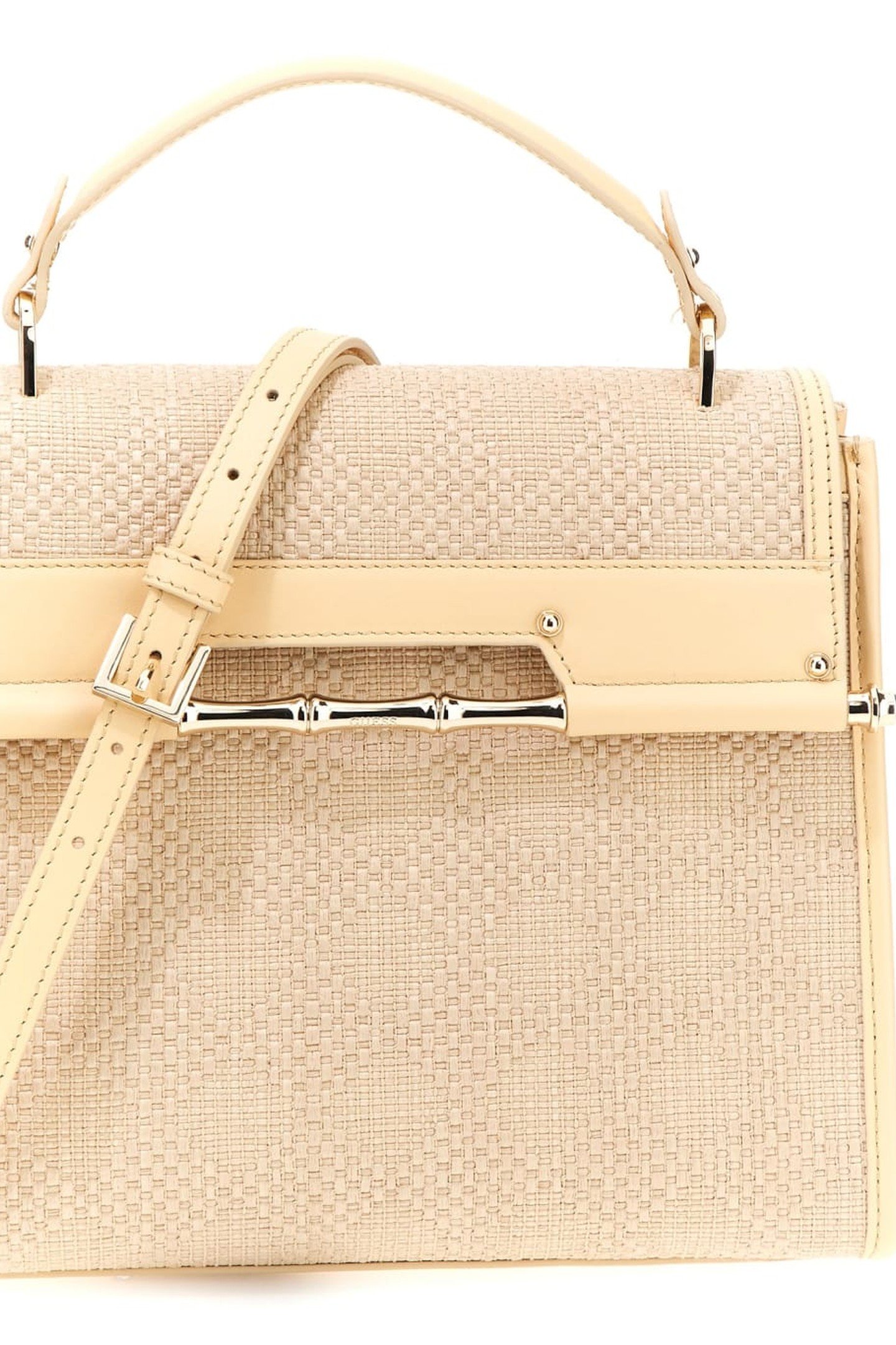 IRIS TOP HANDLE FLAP ECRU' 9