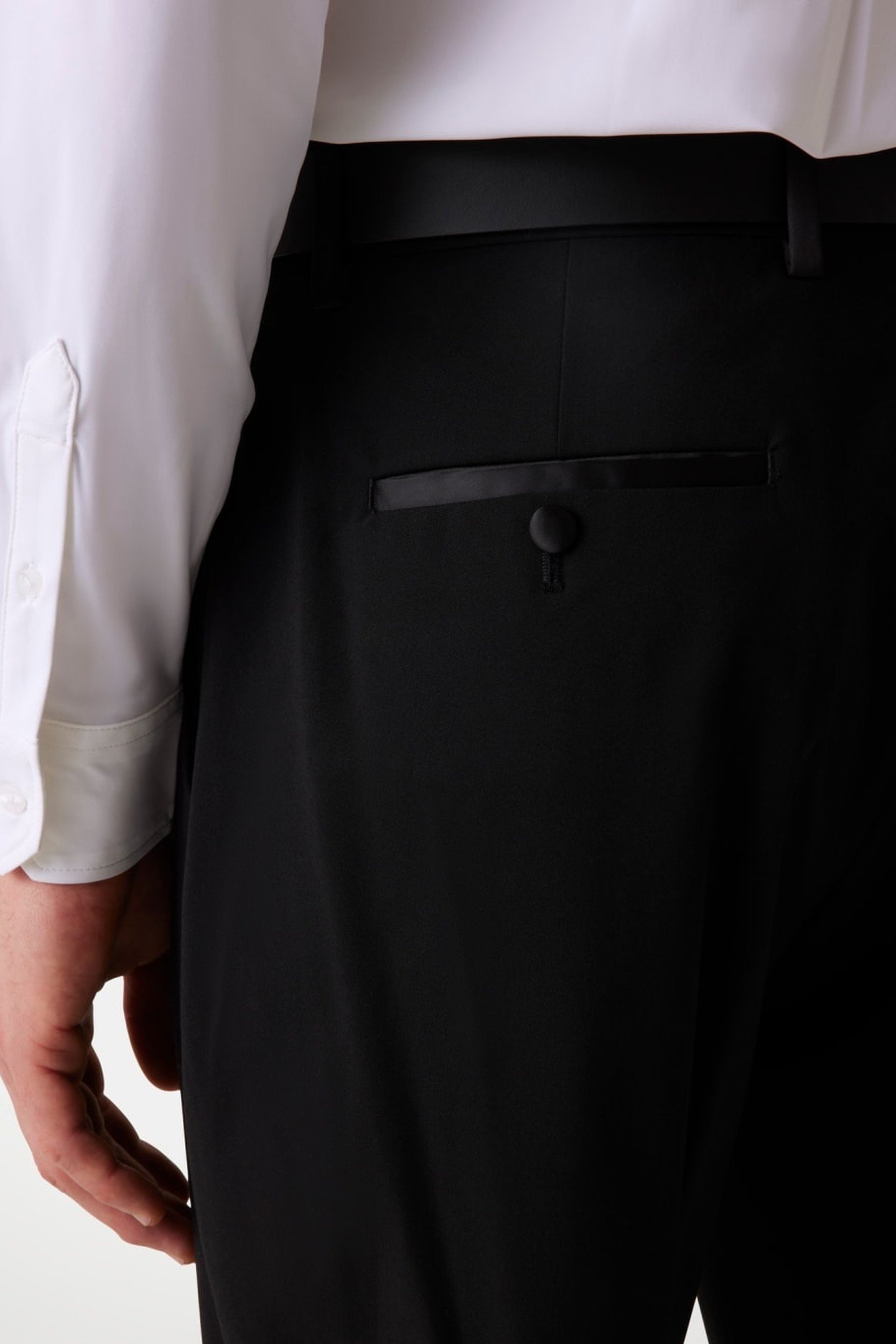 ROGER CLASSIC CHINO JET BLACK A996 3