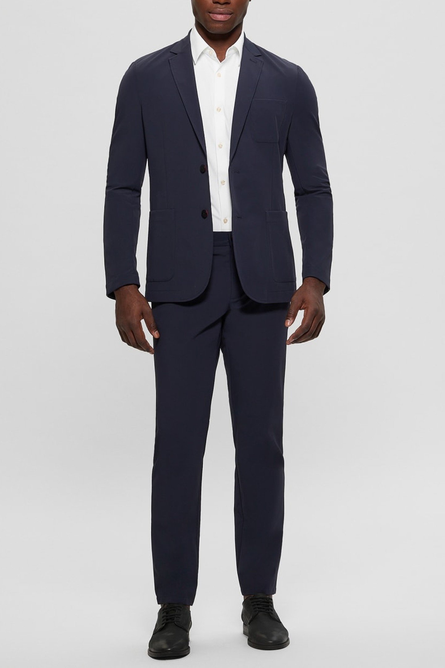 MYRON DRESSY PANTS SMART BLUE 2