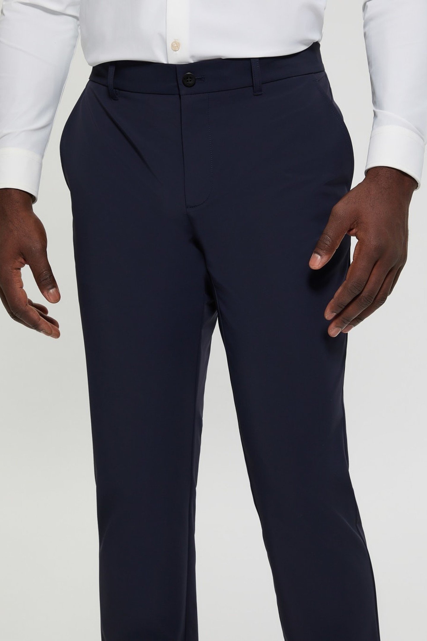 MYRON DRESSY PANTS SMART BLUE 9