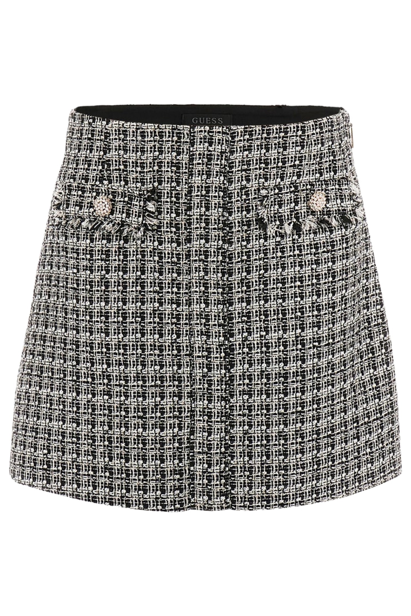 DAPHNEE MINI FLAP SK BLACK AND WHITE TWEE 4