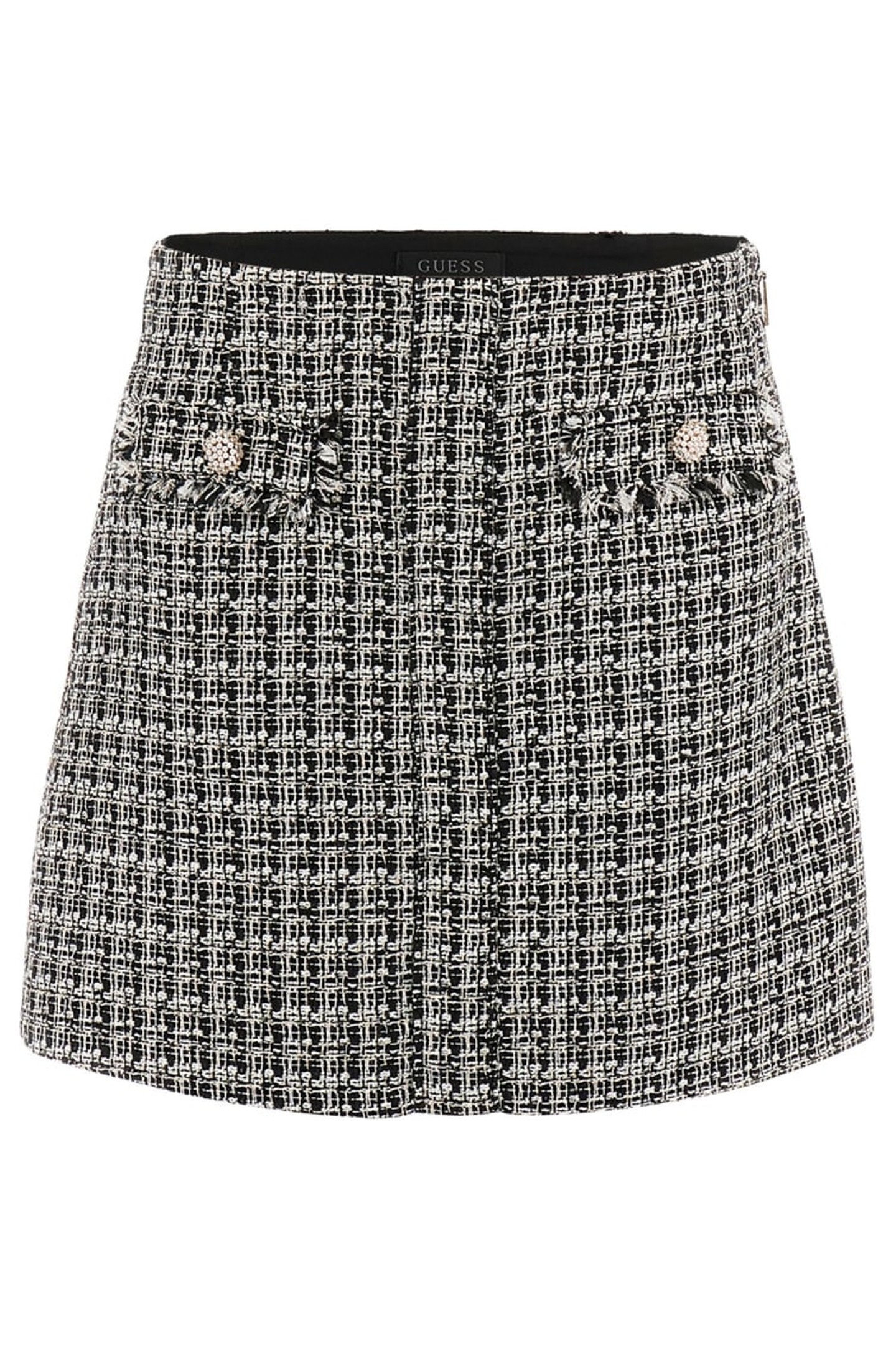 DAPHNEE MINI FLAP SK BLACK AND WHITE TWEE 6