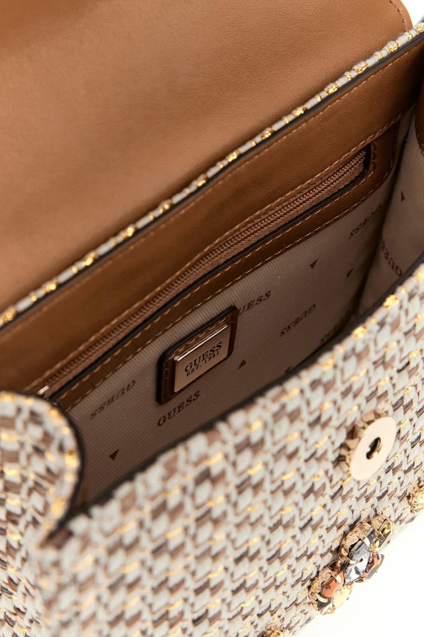 MARCIANO BY GUESS BEAUVOIR CONVERTIBL COGNAC MULTI 10