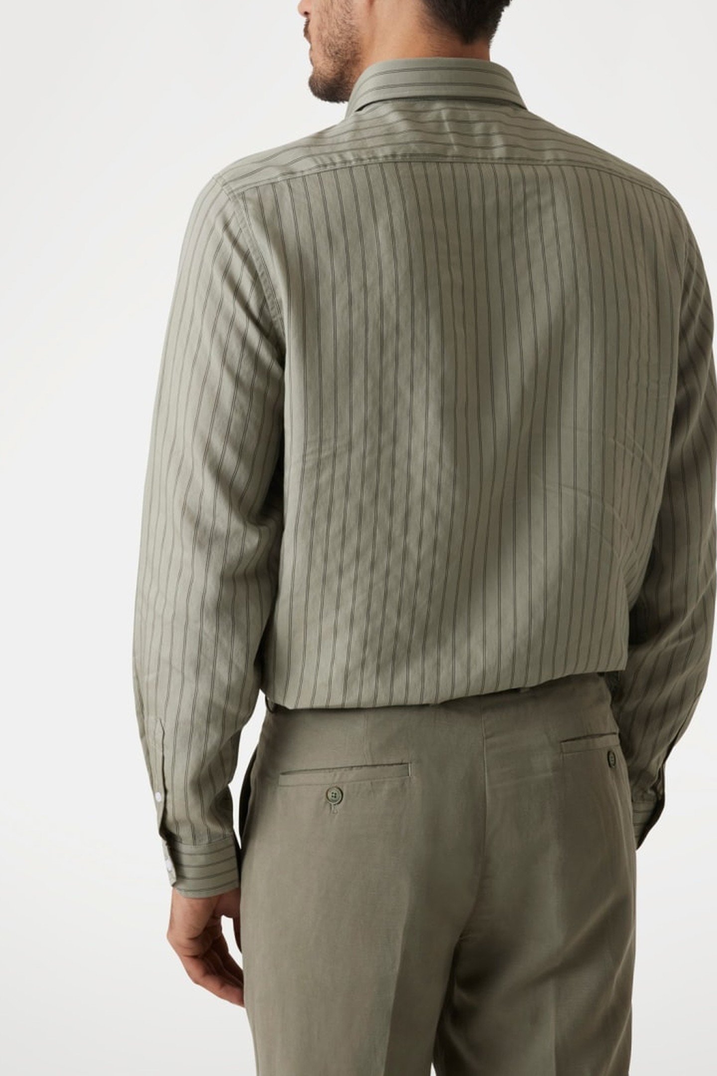 JOE IT COLLAR NOTCHE MOSSY GREEN & BLK ST 2