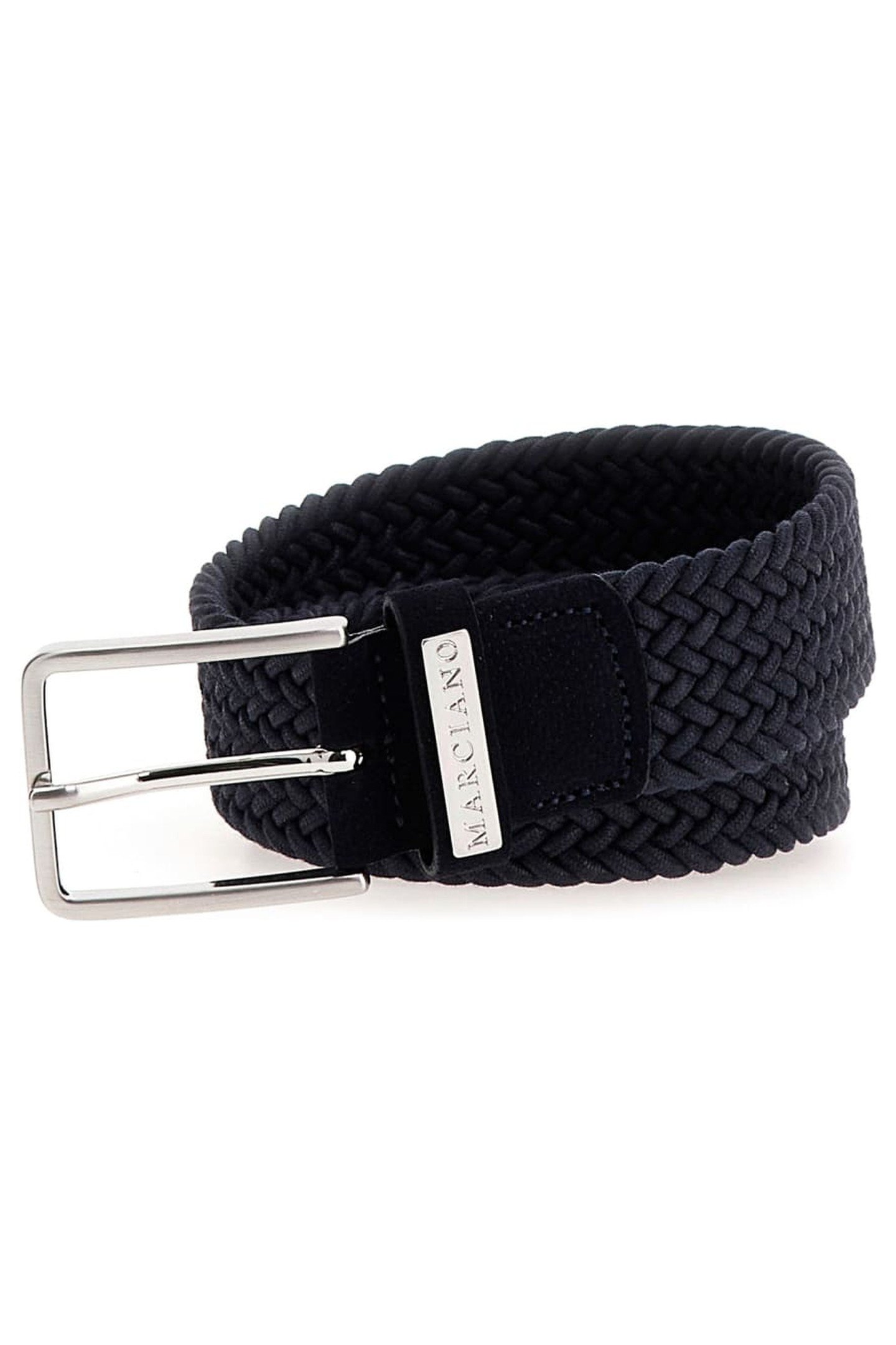 ELASTIC BRAIDED BELT NAVY SEA 8