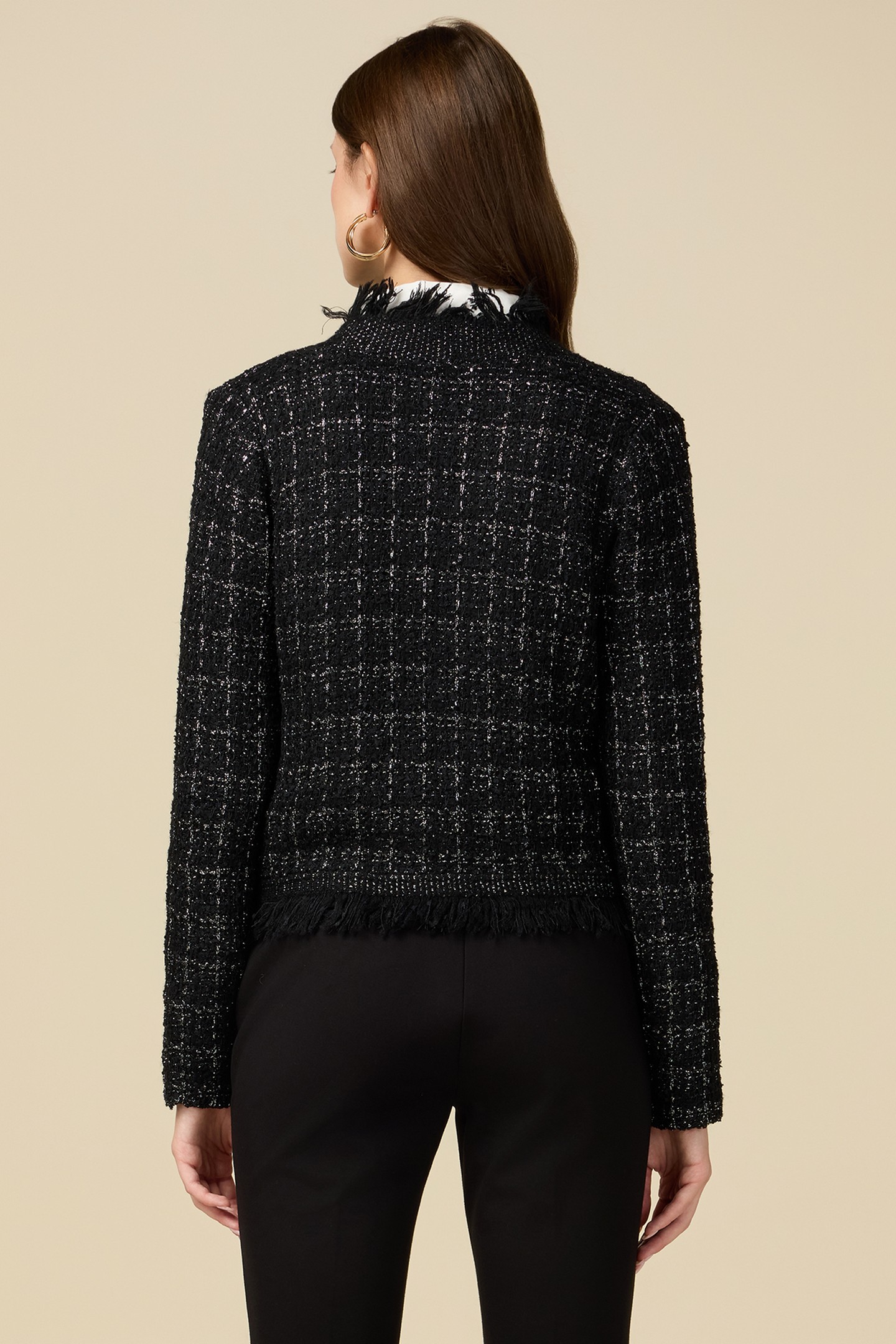 KNIT JACKET BLACK 2