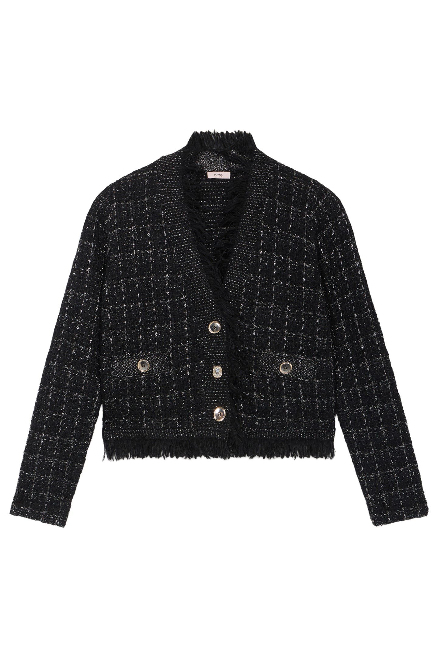 KNIT JACKET BLACK 3