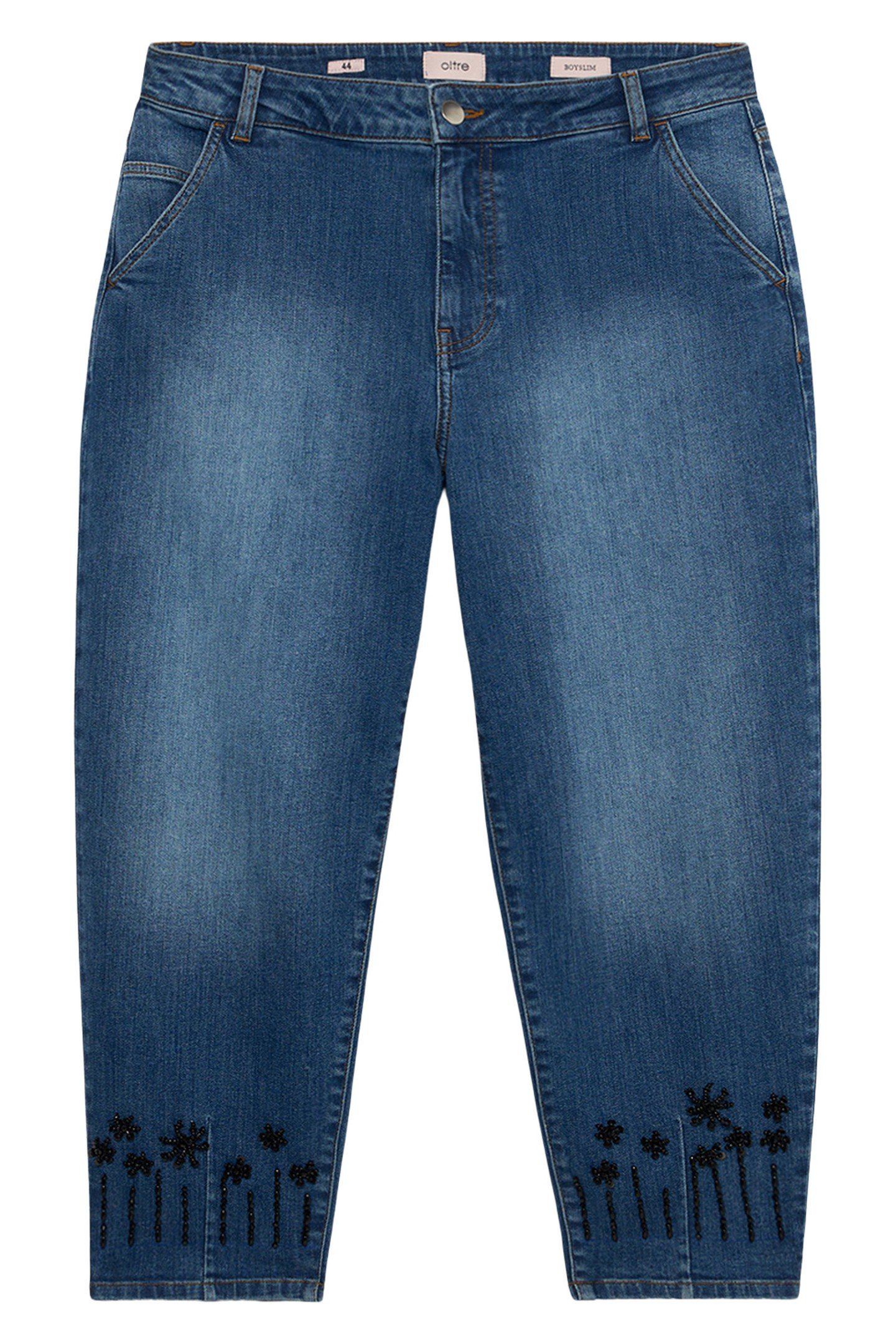 BOYSLIM JEANS WITH JEWEL EMBROIDERY BLUE 3
