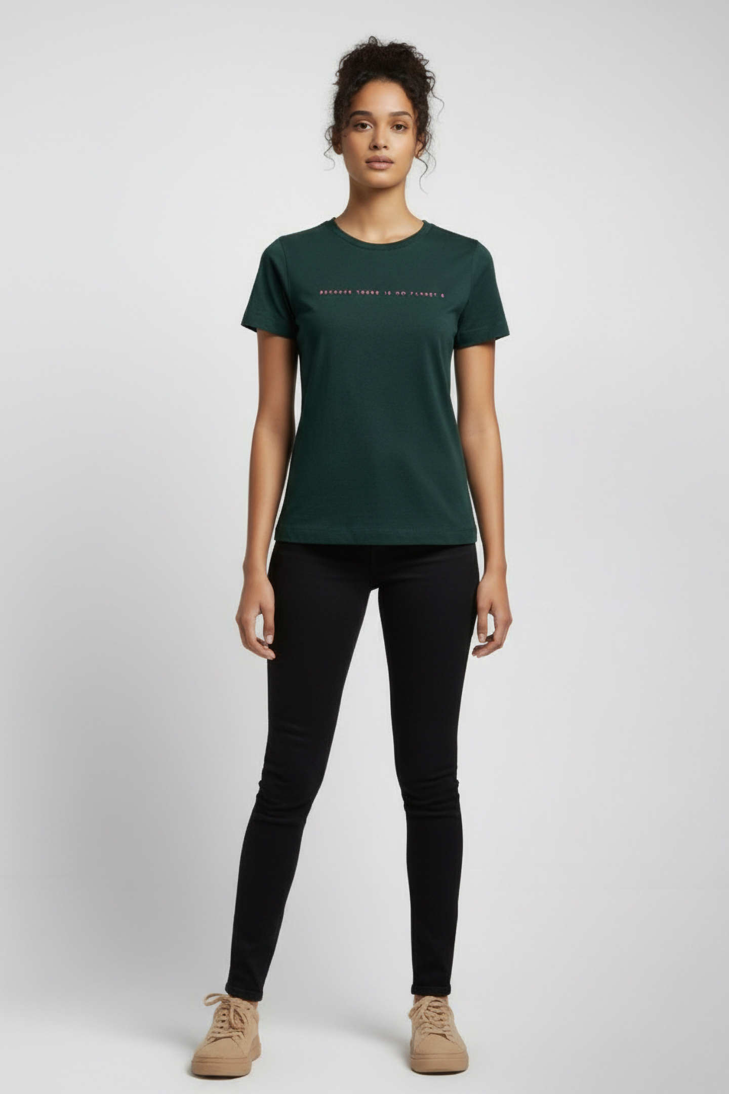 MARIELALF SMALL BECAUSE T-SHIRT KOREAN GREEN by Ecoalf