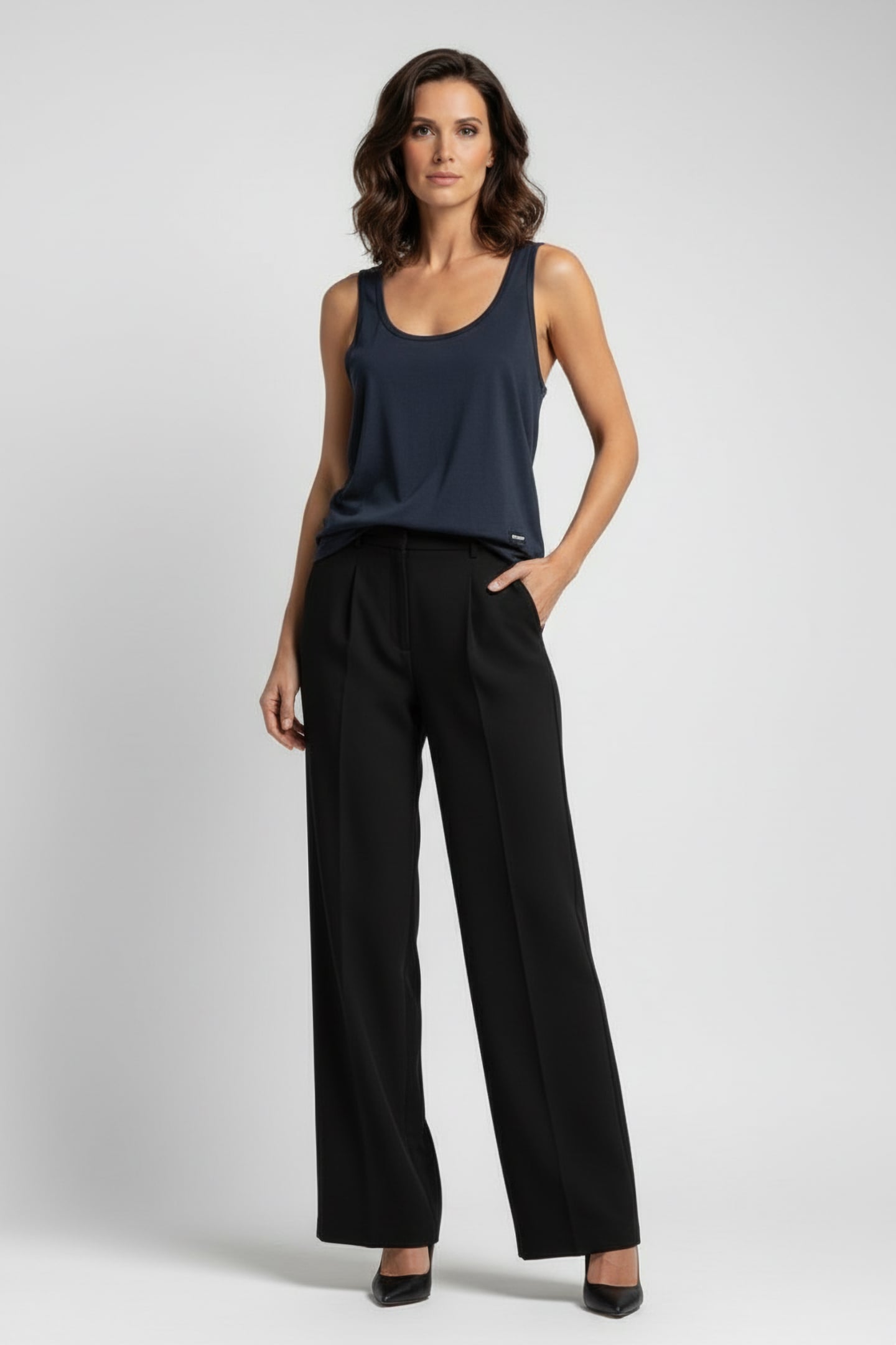 BASICALF TOP OCEAN BLUE 1