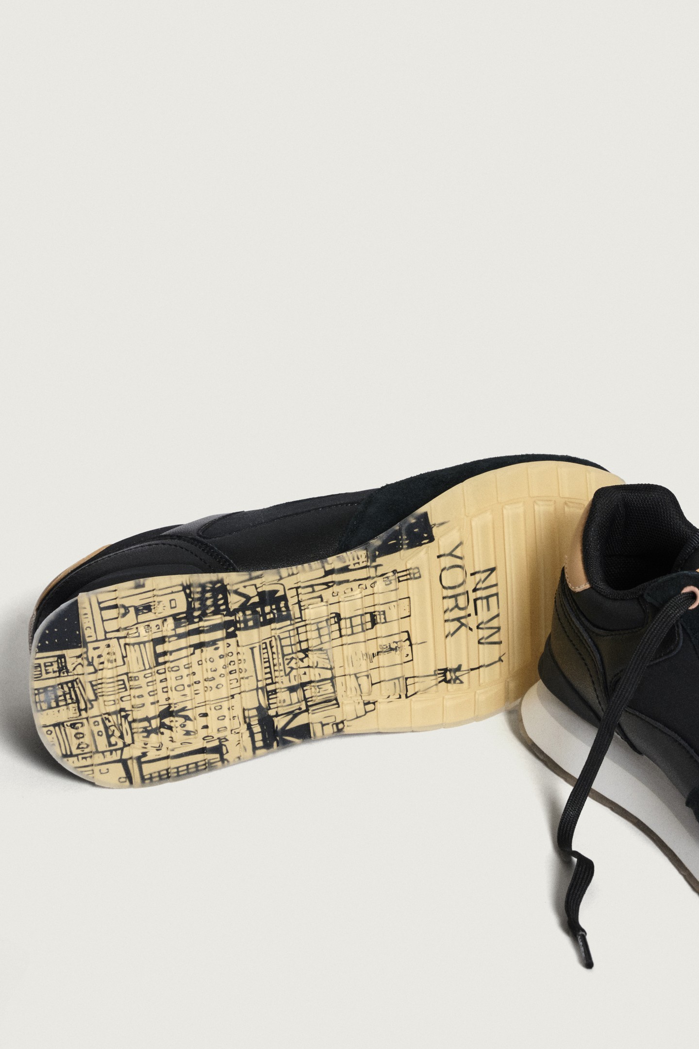 CITY NEW YORK SNEAKERS BLACK 3