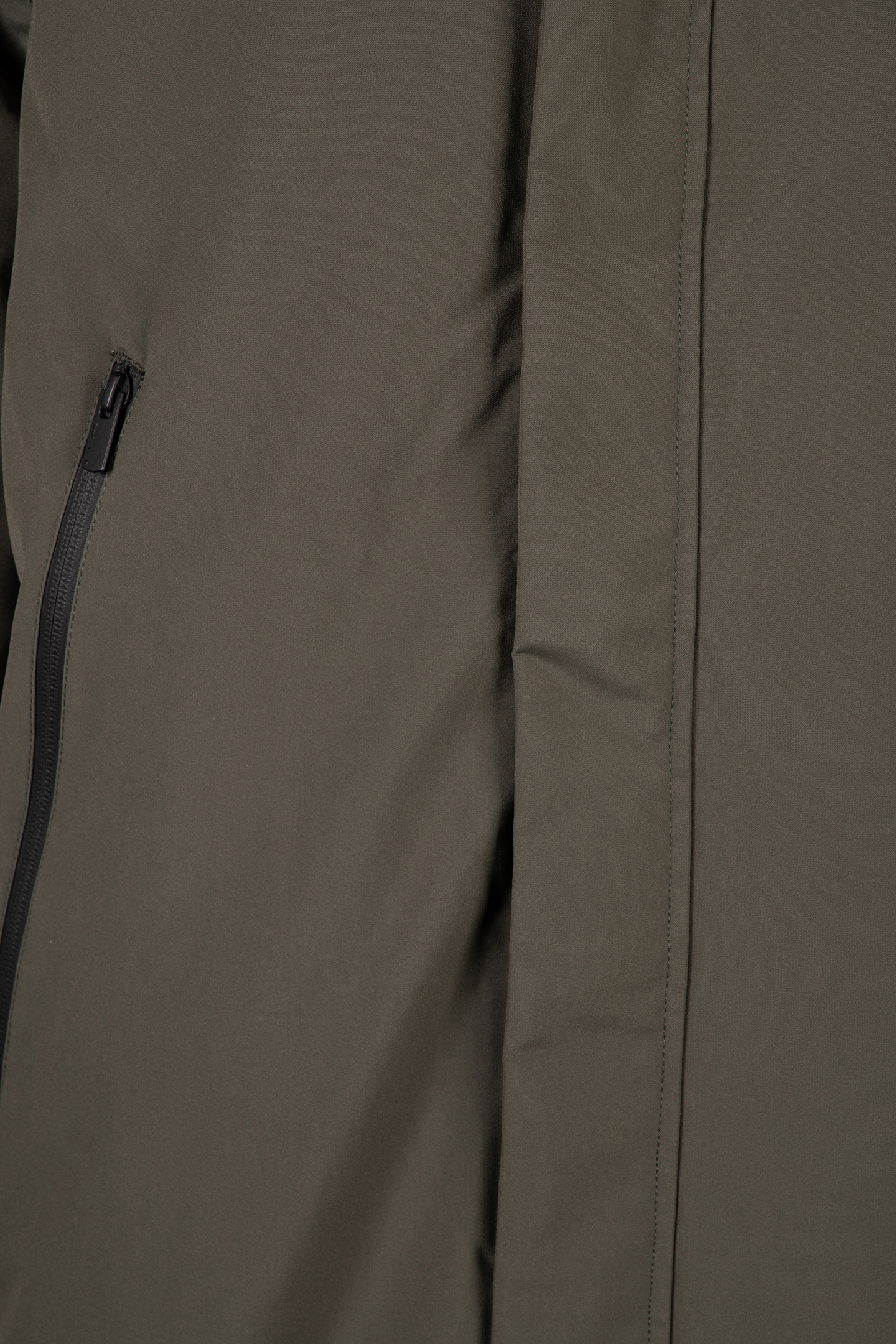 BAREYALF LONG JACKET DARK KHAKI 3