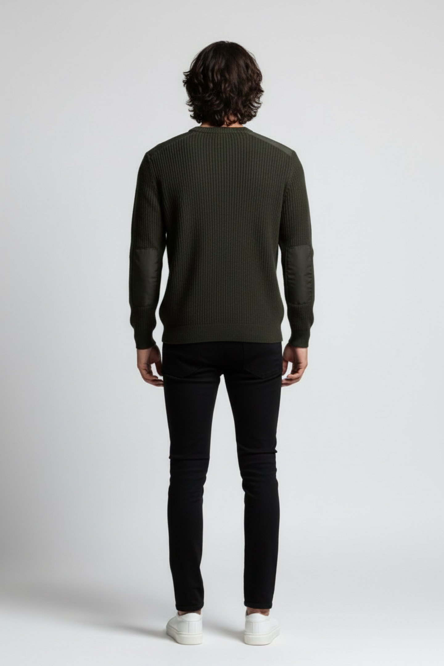 CADAQALF KNIT DARK KHAKI 2