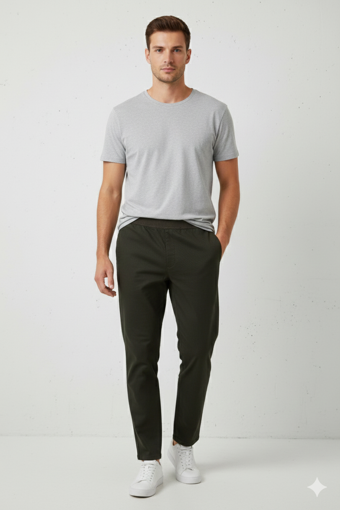 PIEDRALF PANTS DARK KHAKI 1