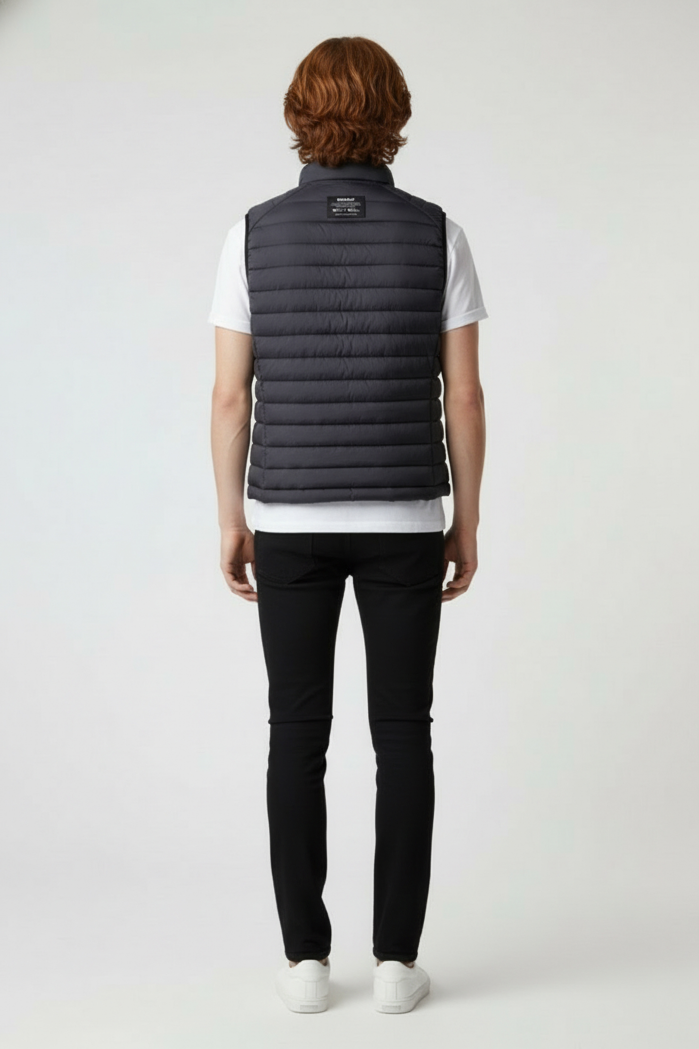 CARDIFFALF VEST ASPHALT 2