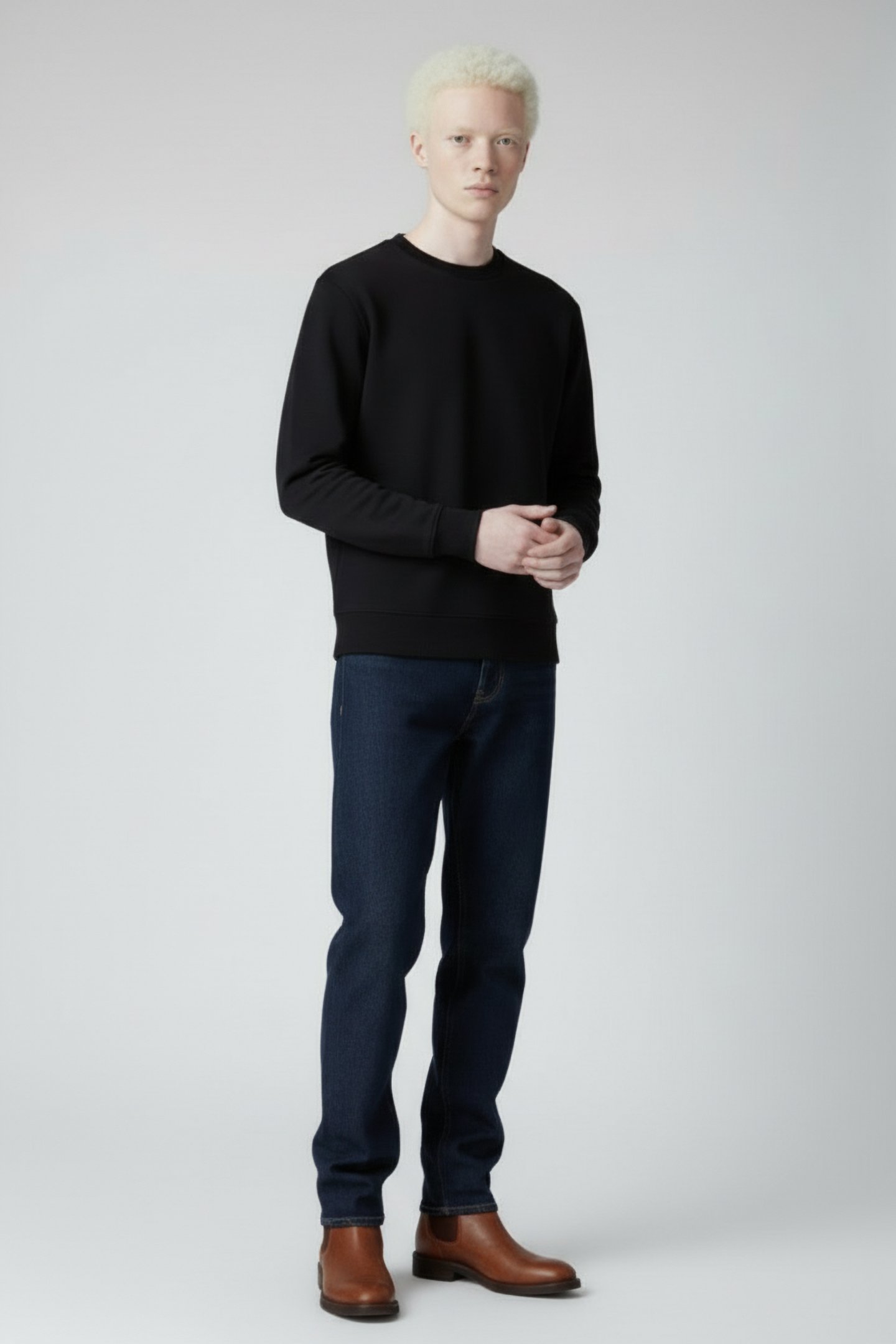 MIRANDAALF SWEATSHIRT BLACK 1