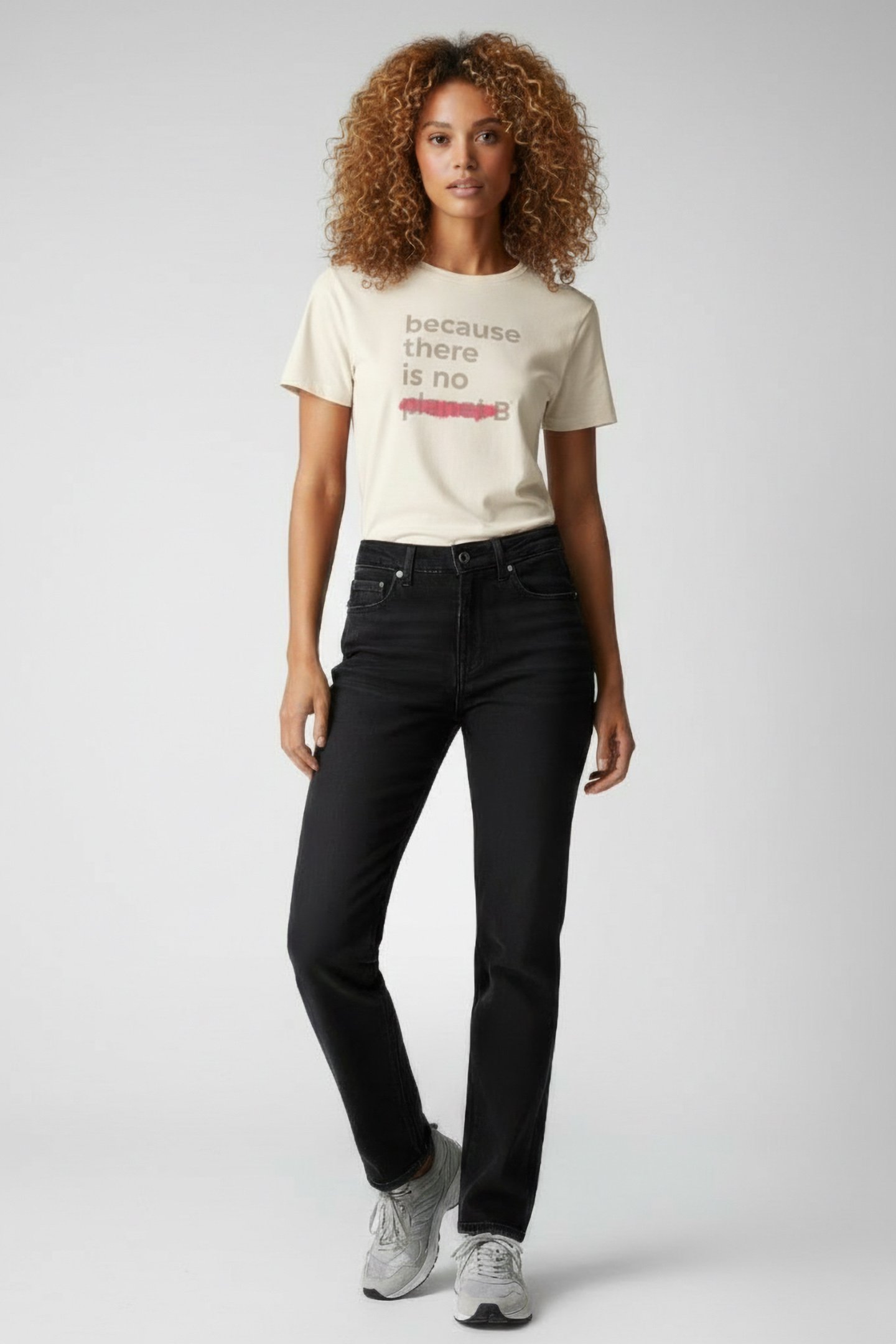 UNDERLINEDALF T-SHIRT CREAM 1