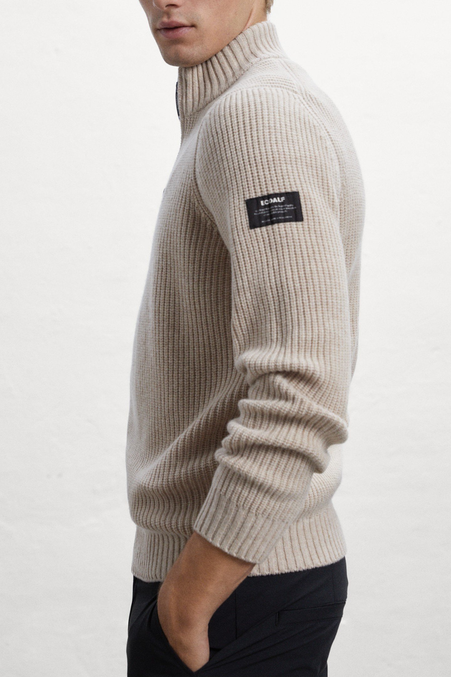 MERTOALF KNIT TAUPE MELANGE 3