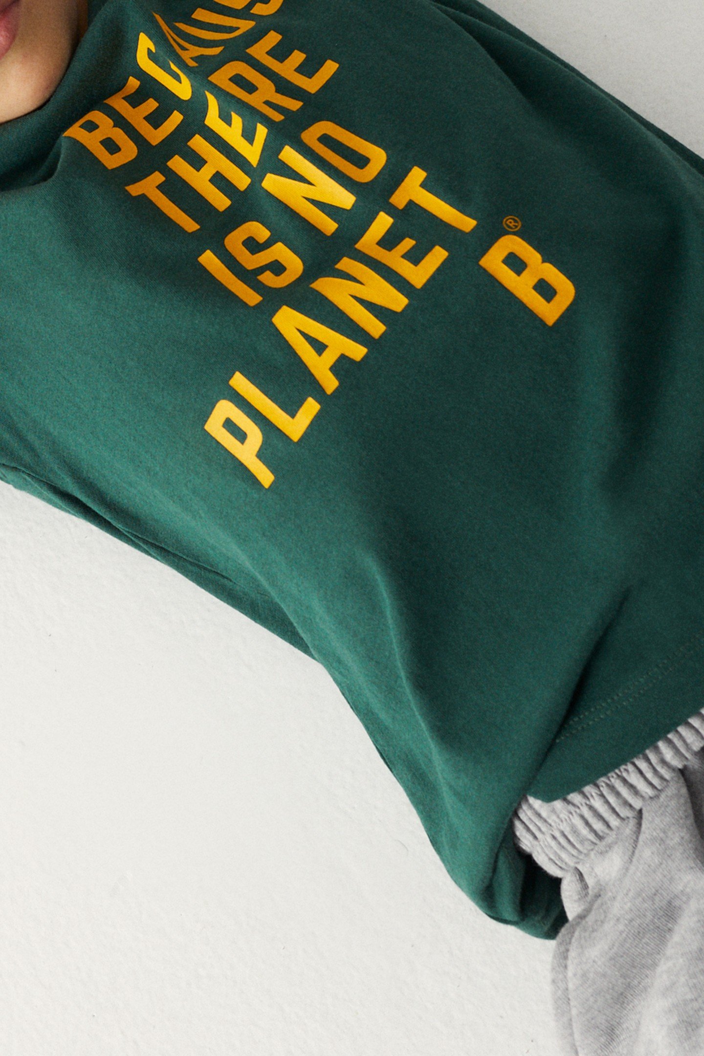 BOYS BECAUSEALF T-SHIRT URBAN GREEN 3