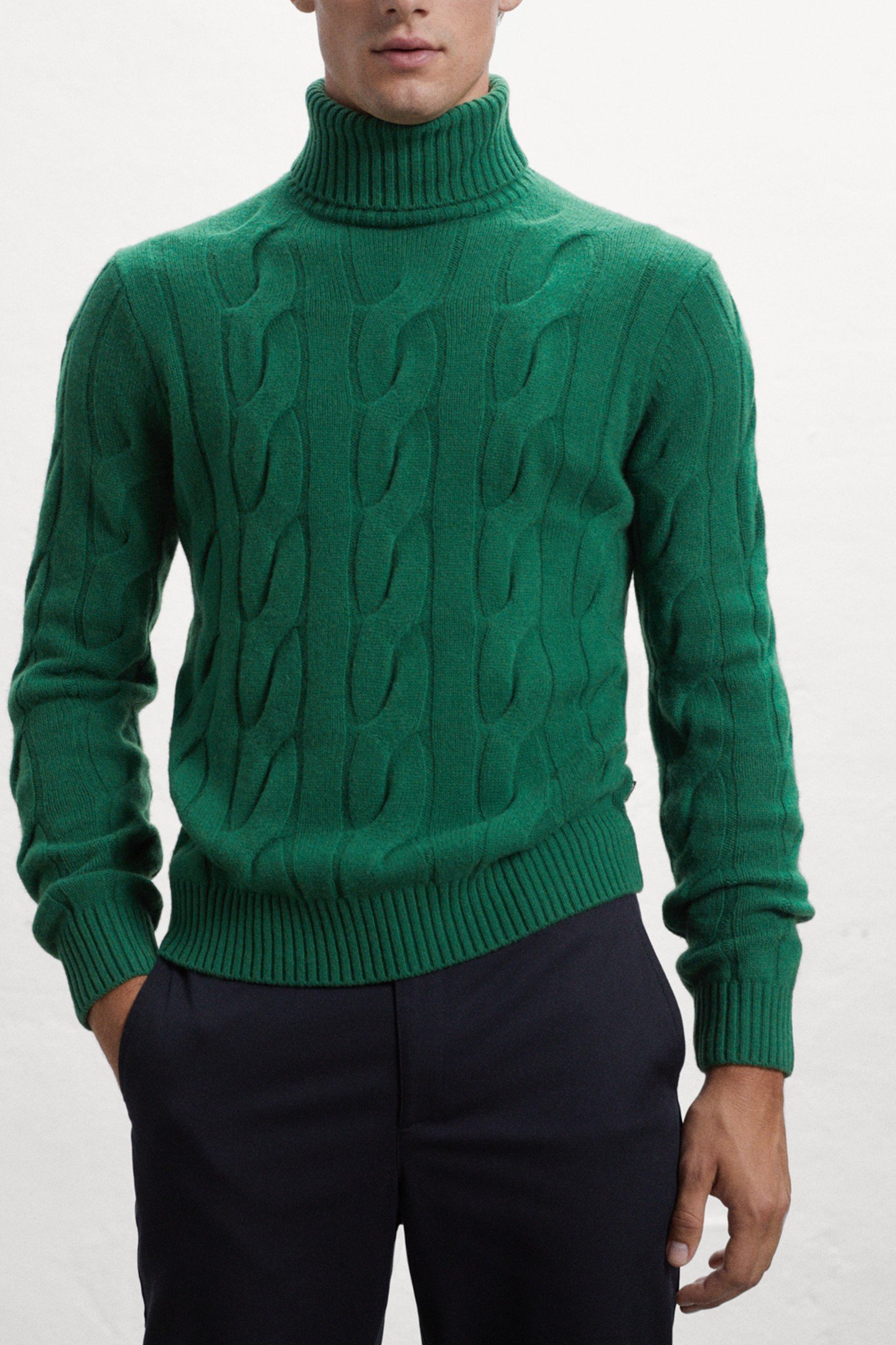 NEW BRUNALF KNIT GRASS GREEN 1