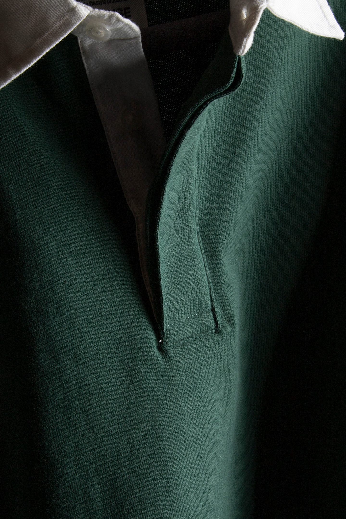 PERIALF LONG SLEEVE POLO URBAN GREEN 4